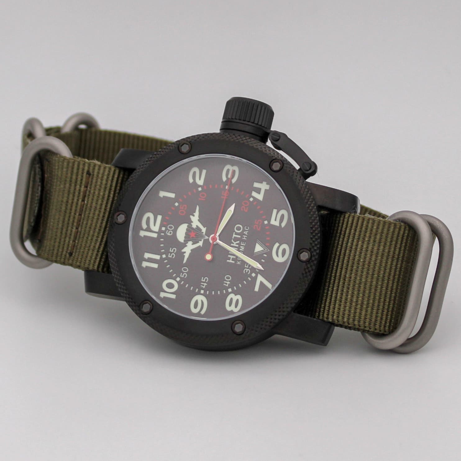 Часы  ВДВ  КУПОЛ, механизм Ракета 2609