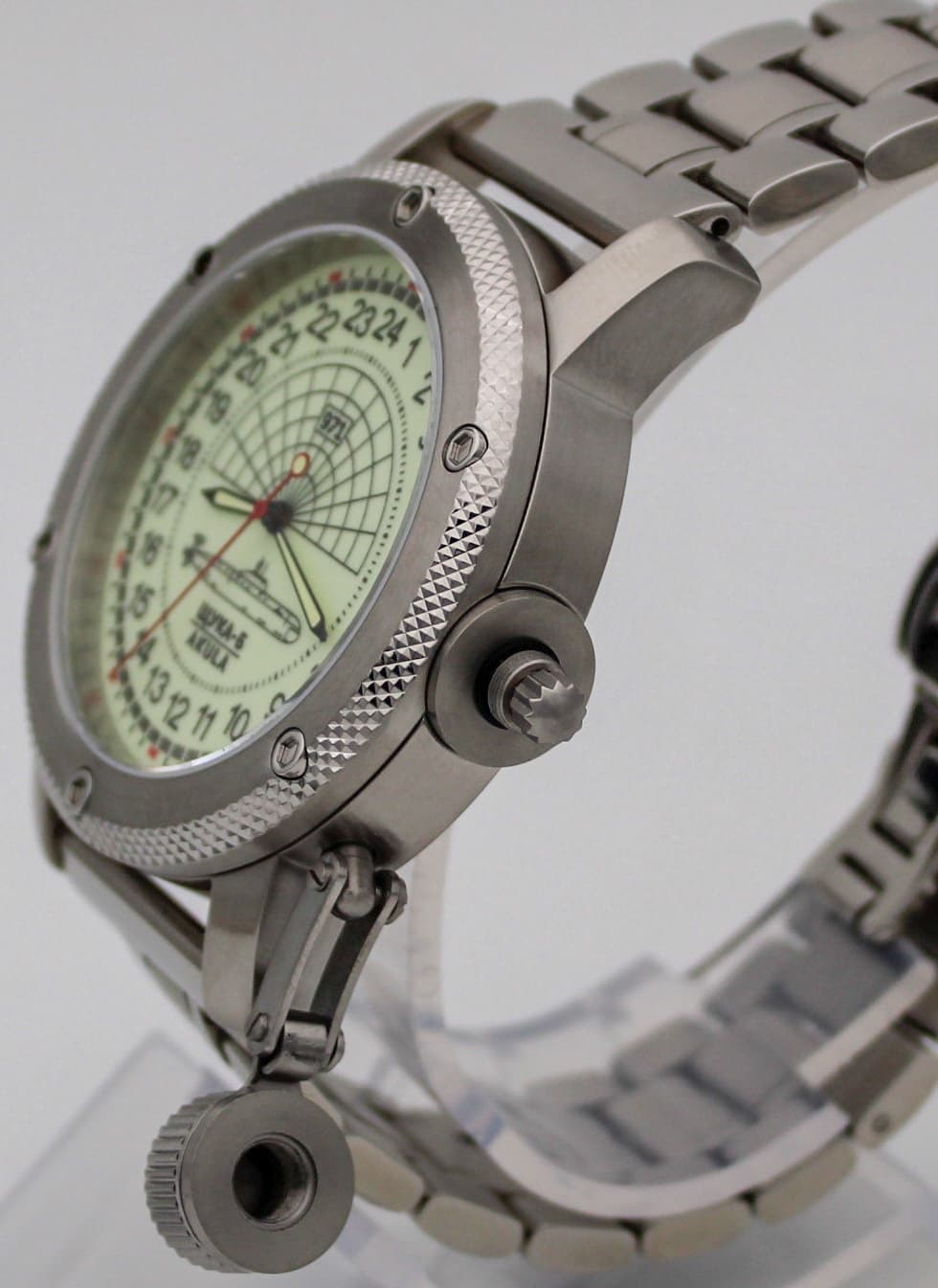 Часы  971 / Щука-Б (Akula), механические, механизм Ракета 2623 Н