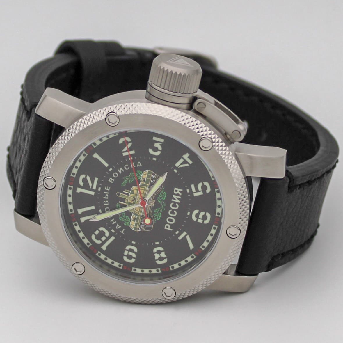 Часы Танковые войска РОССИЯ, механизм Восток 2415.01