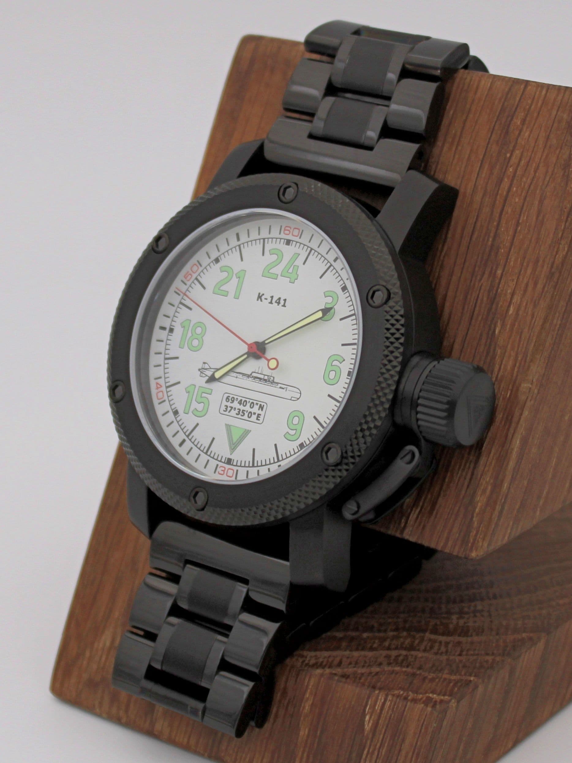 Часы К-141 / Курск (Oscar-II) механические (Ракета 2623) 103.086.1