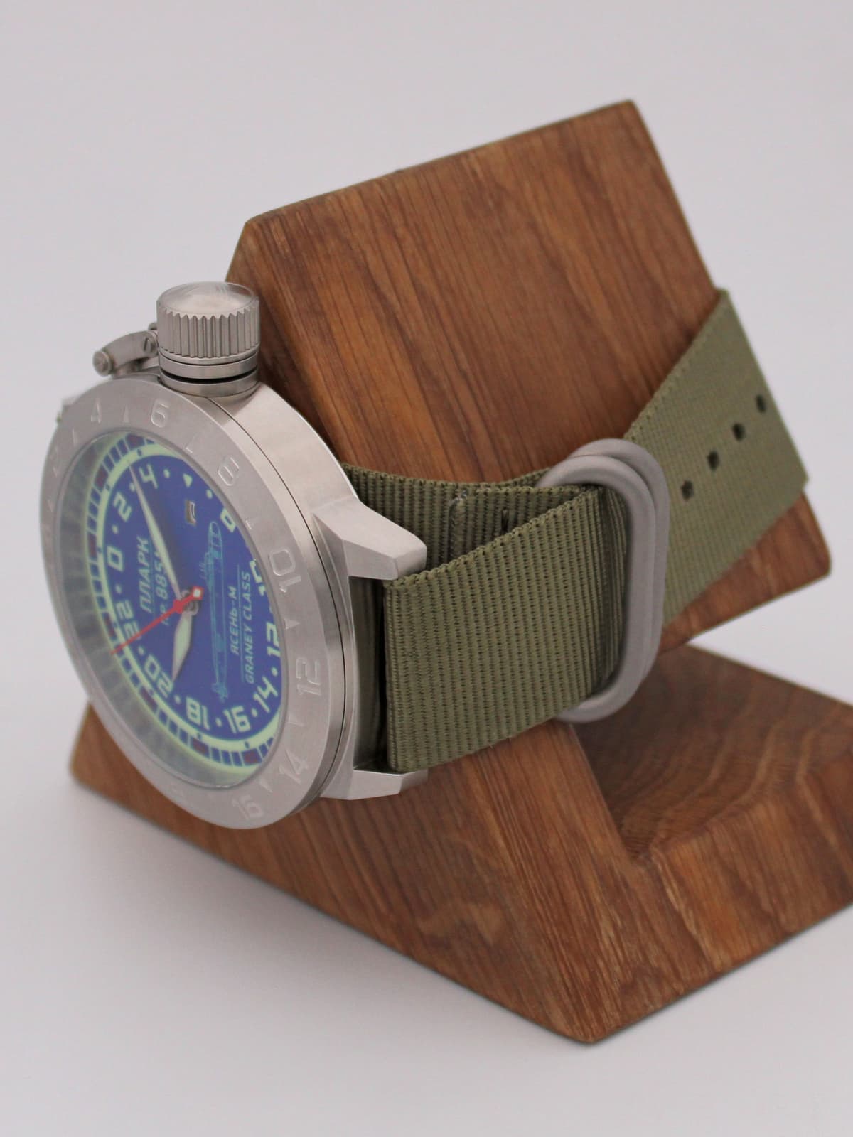 Часы ПЛАРК 885М Ясень-М (Graney class) механические с автоподзаводом (Seiko NH34A) 52.195.21