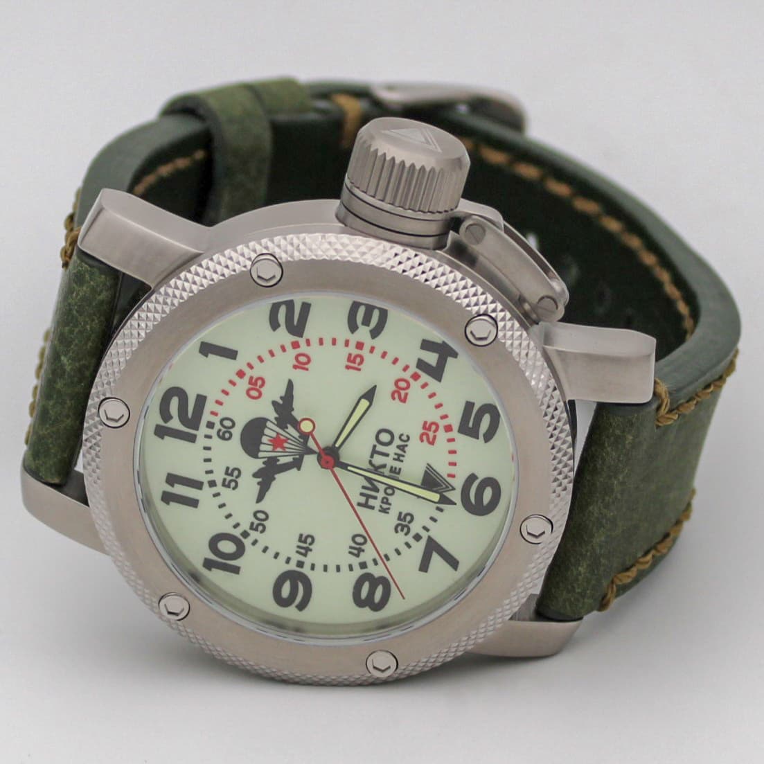 Часы  ВДВ  КУПОЛ, механизм Ракета 2609