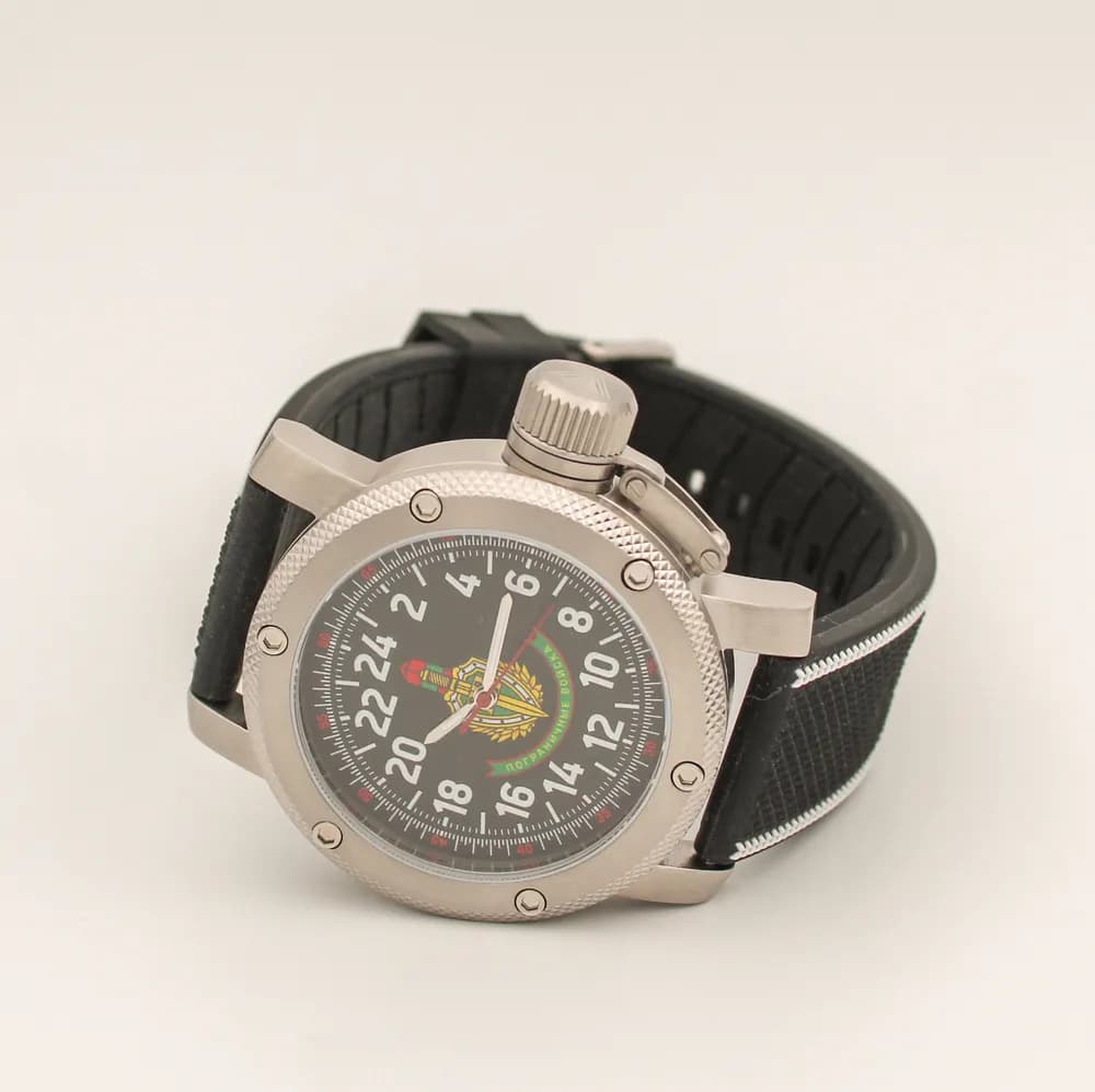 Часы наручные Погранвойска 174.16 механические, механизм Ракета 2623