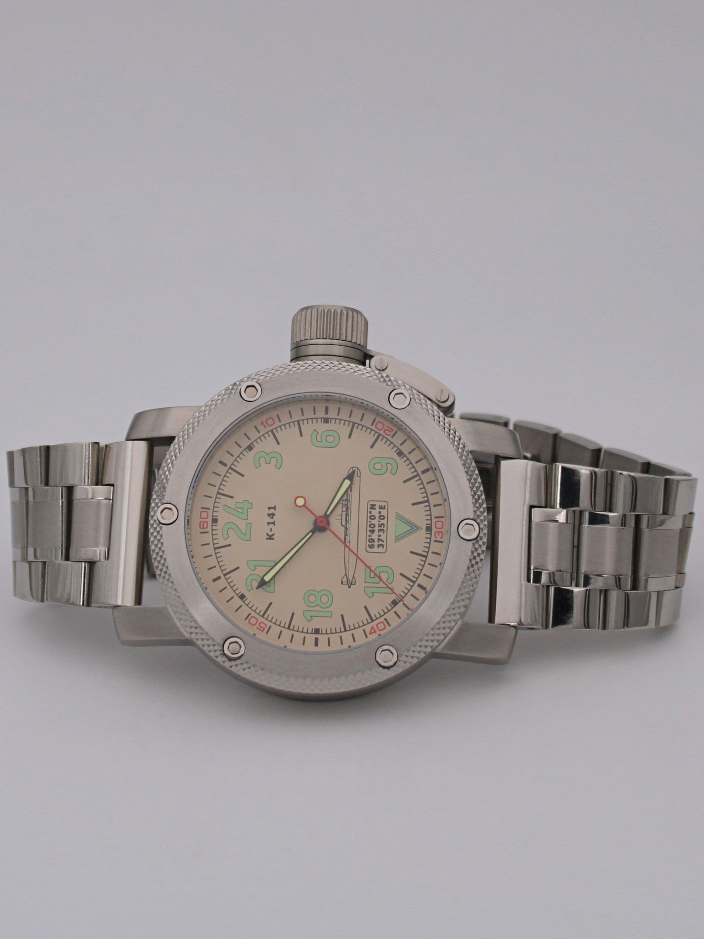 Часы К-141 / Курск (Oscar-II) механические с автоподзаводом (Восток 2431) 01.087.2