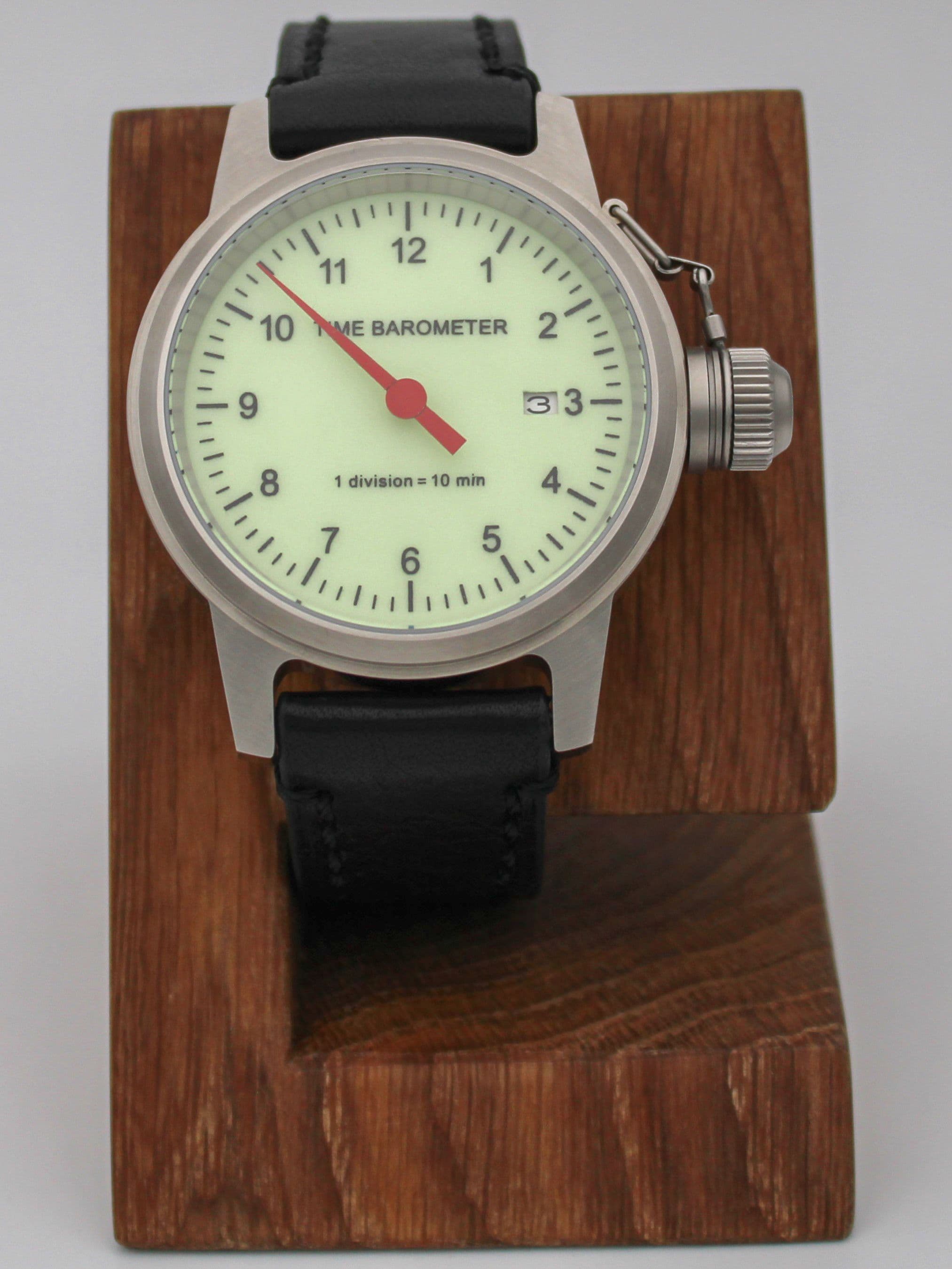 Часы Time Barometer однострелочные механические с автоподзаводом (Seiko NH35A) 45.172.01