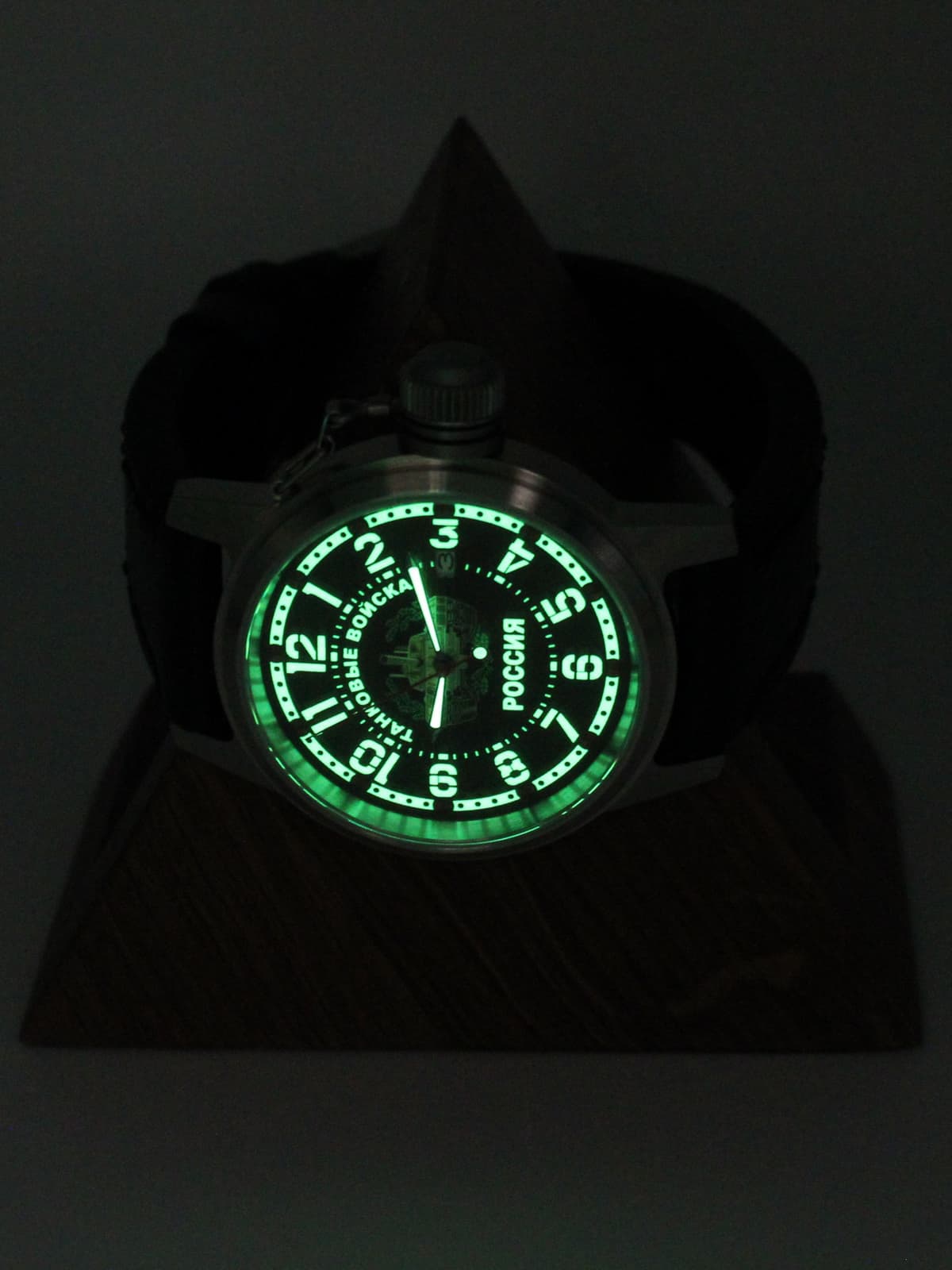 Часы Танковые войска механические с автоподзаводом (Seiko NH35A) 45.209.01