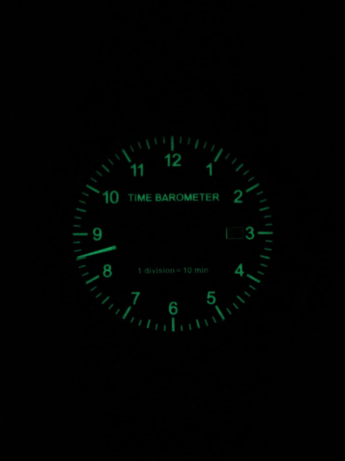 Часы Time Barometer однострелочные механические с автоподзаводом (Seiko NH35A) 147.177.21