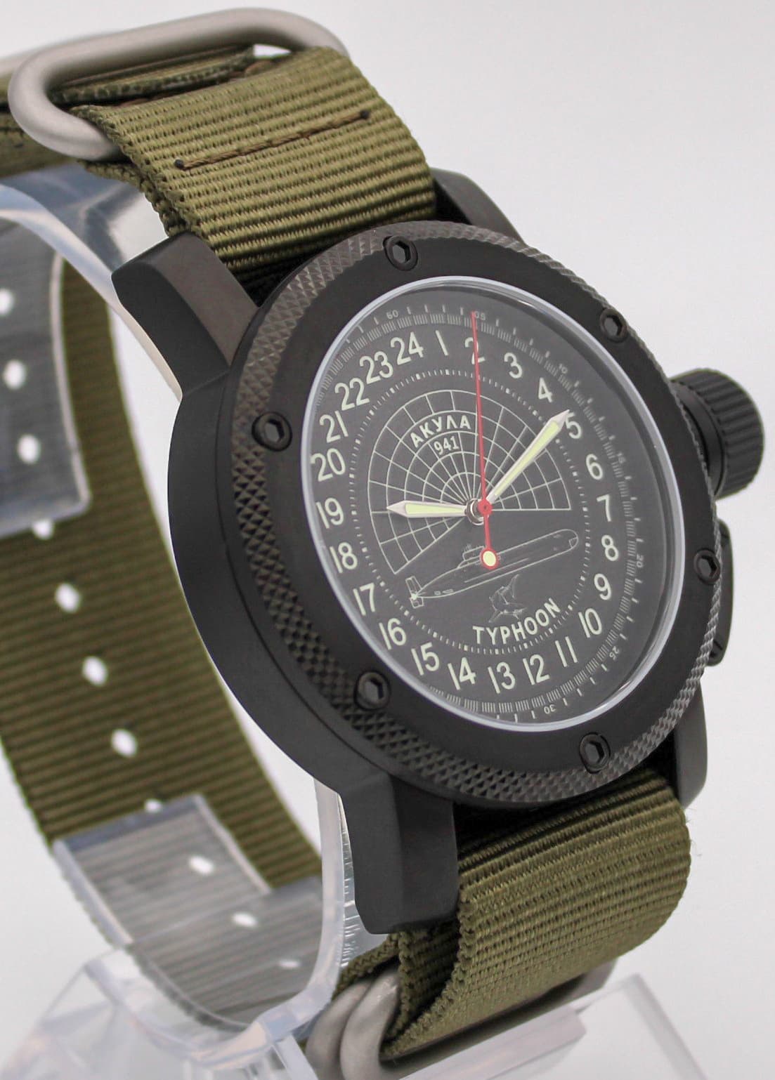 Часы 941 / Акула (Typhoon) механизм Восток 2431