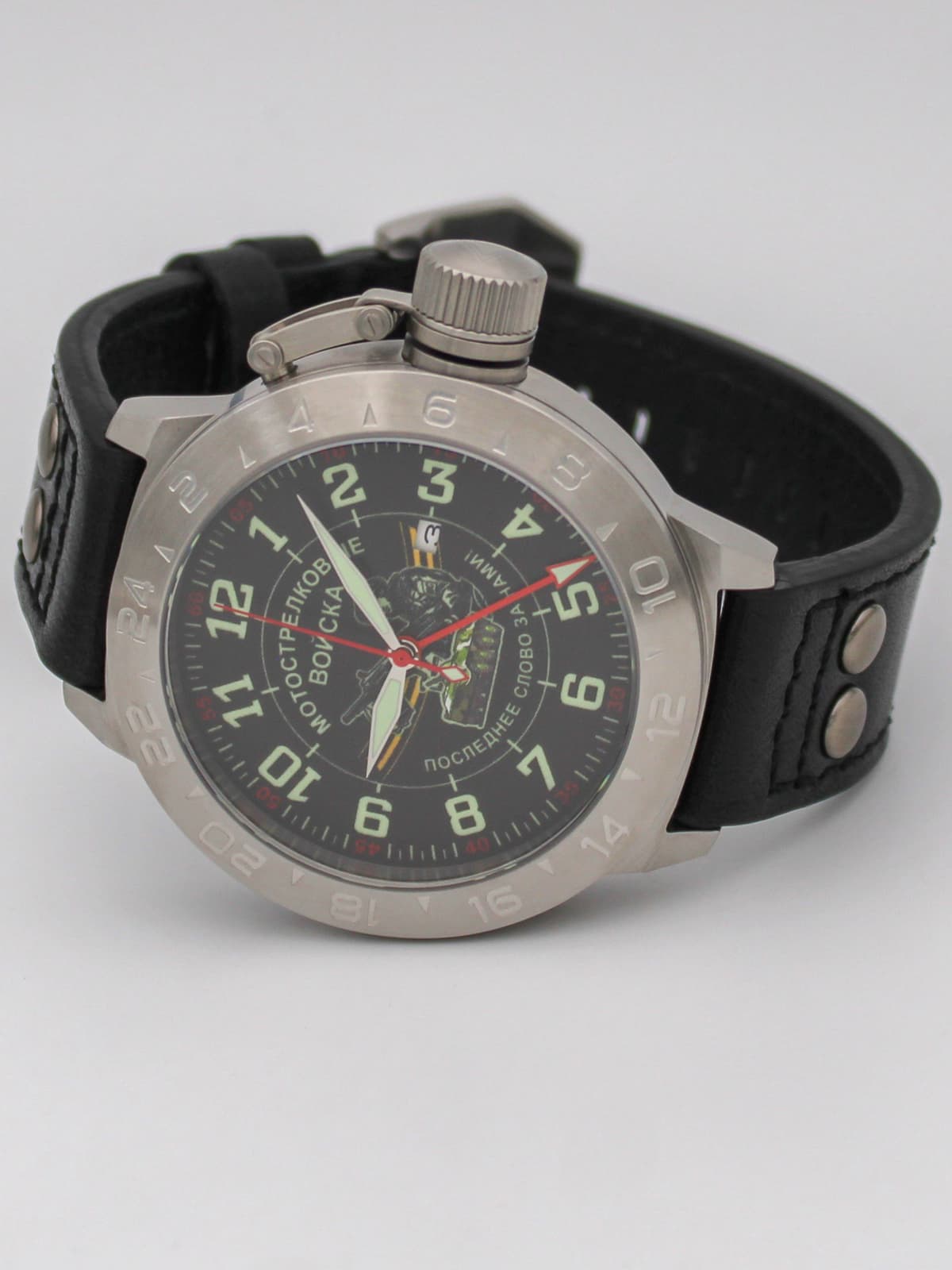 Часы Мотострелковые войска механические с автоподзаводом (Seiko NH34A) 52.286.01