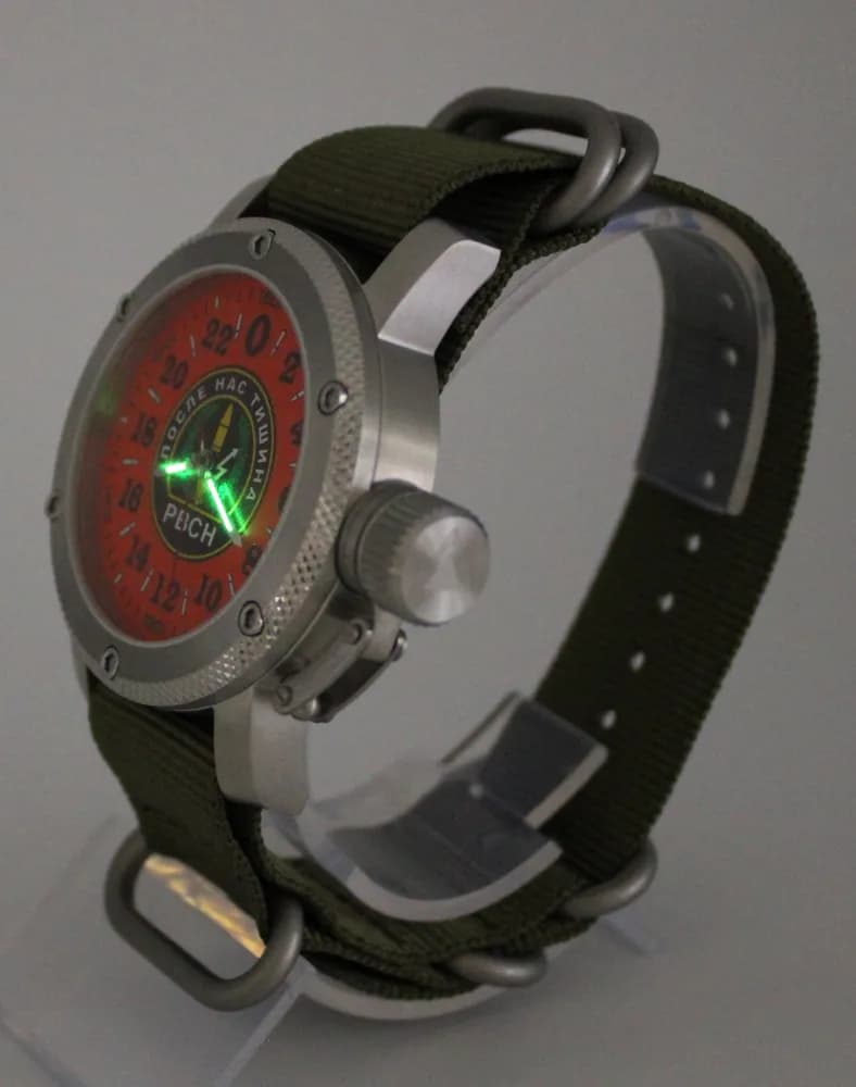 Часы наручные РВСН 1162.21 механические с автоподзаводом (сапфировое стекло), механизм Восток 2431