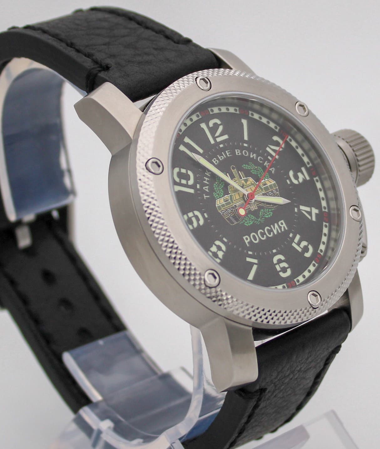 Часы Танковые войска РОССИЯ, механизм Восток 2415.01
