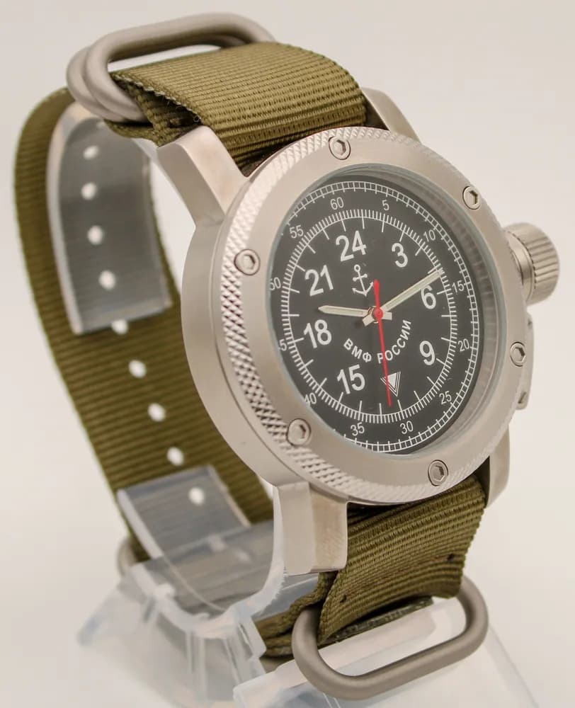 Часы ВМФ России  017.21 механические, механизм Ракета 2623 