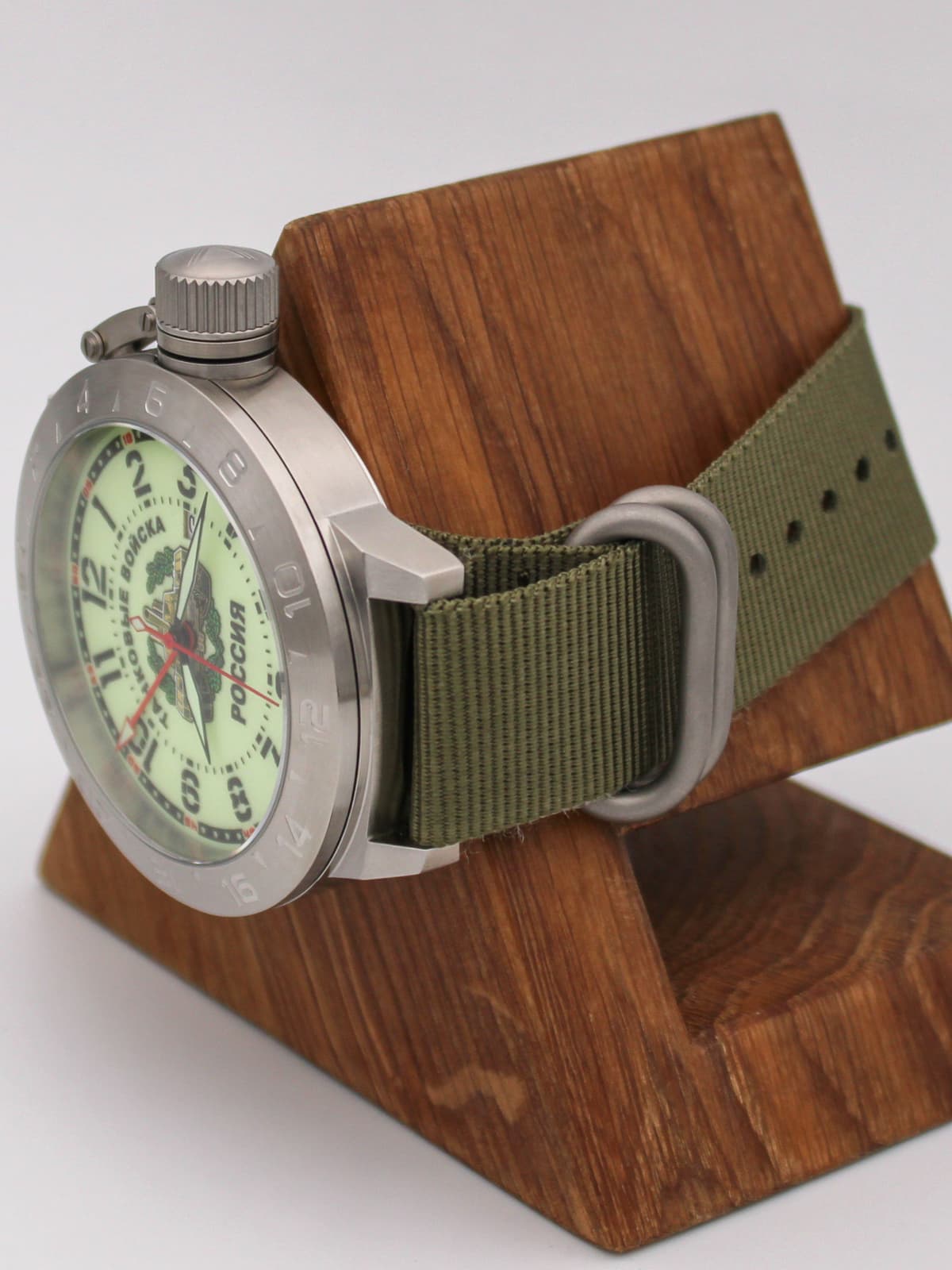 Часы Танковые войска механические с автоподзаводом (Seiko NH34A) 52.210.21