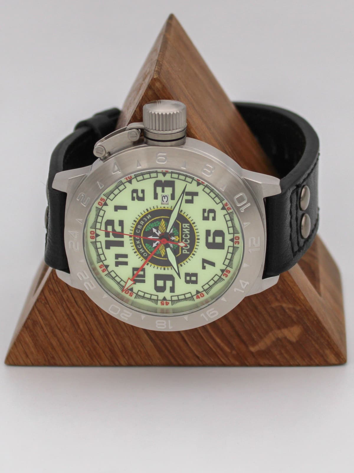 Часы Войска связи механические с автоподзаводом (Seiko NH34A) 52.196.01