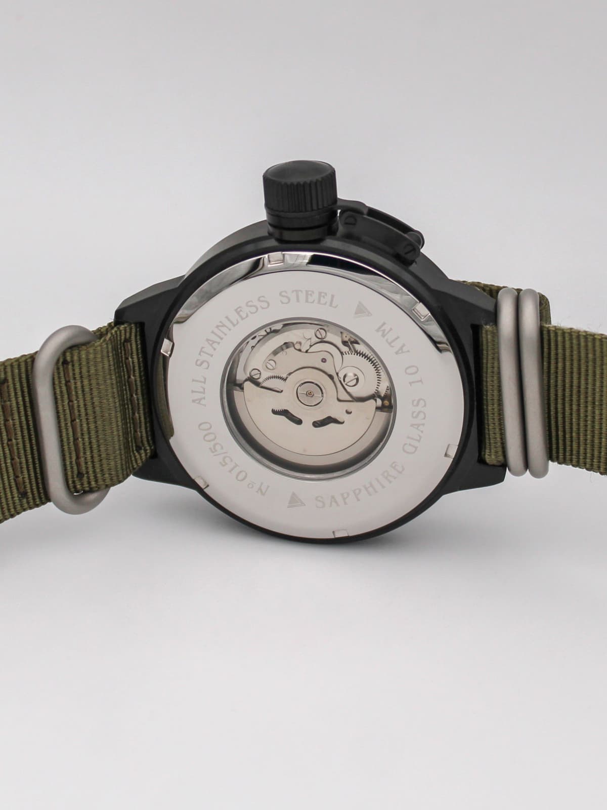 Часы ВМФ механические с автоподзаводом (Seiko NH34A) 152.026.21