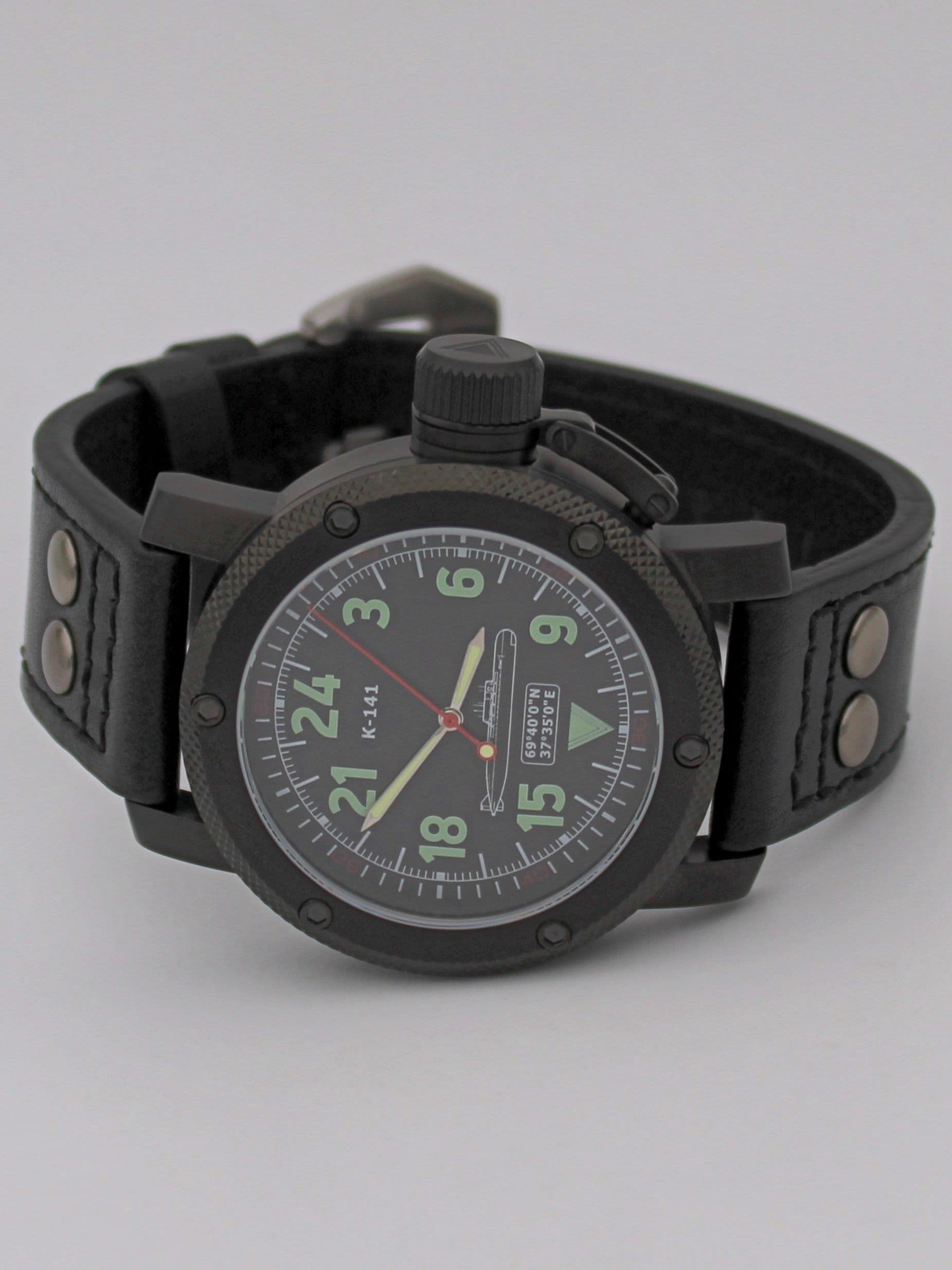 Часы К-141 / Курск (Oscar-II) механические с автоподзаводом (Восток 2431) 101.089.01