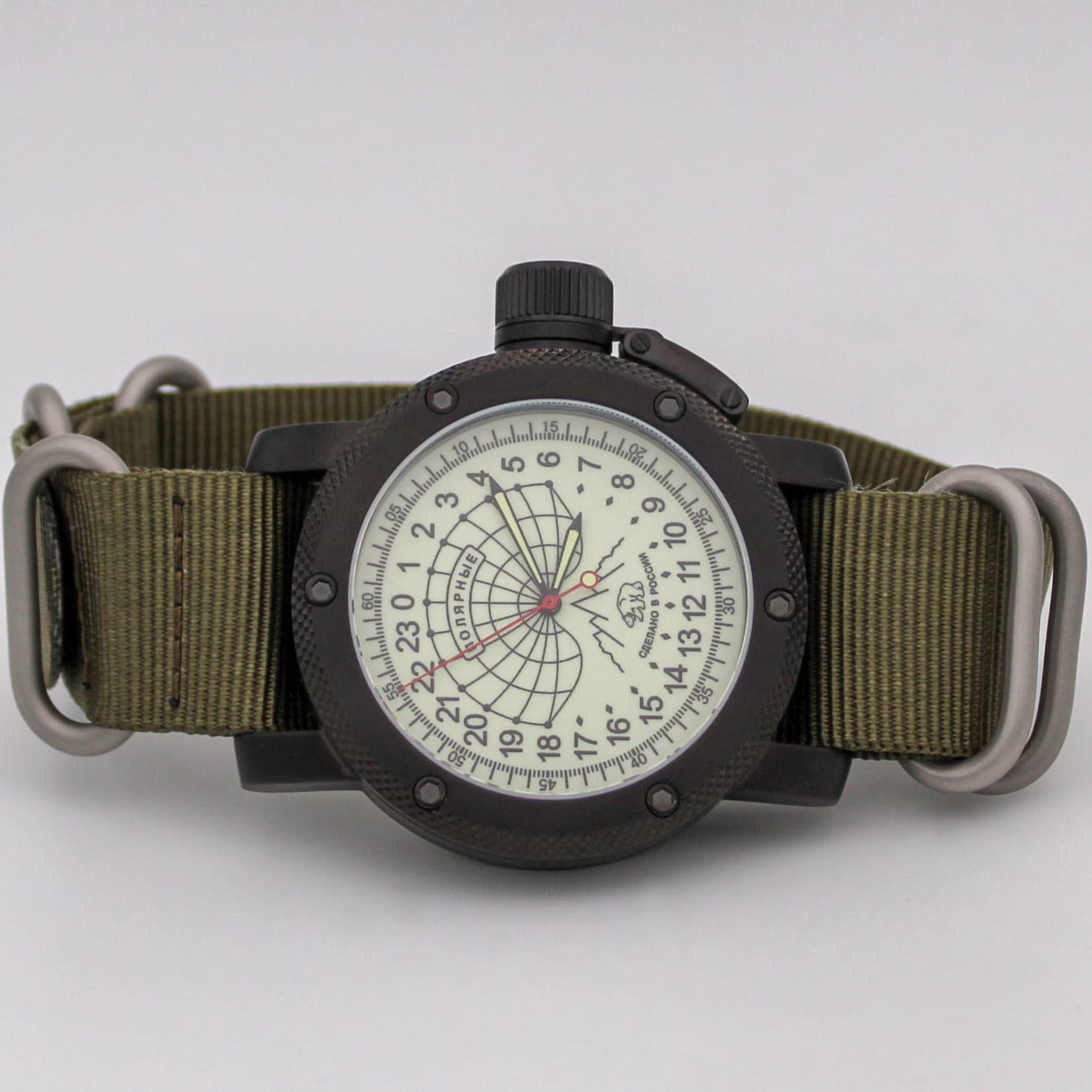 Часы Полярные (медведь) механизм Восток 2431.01