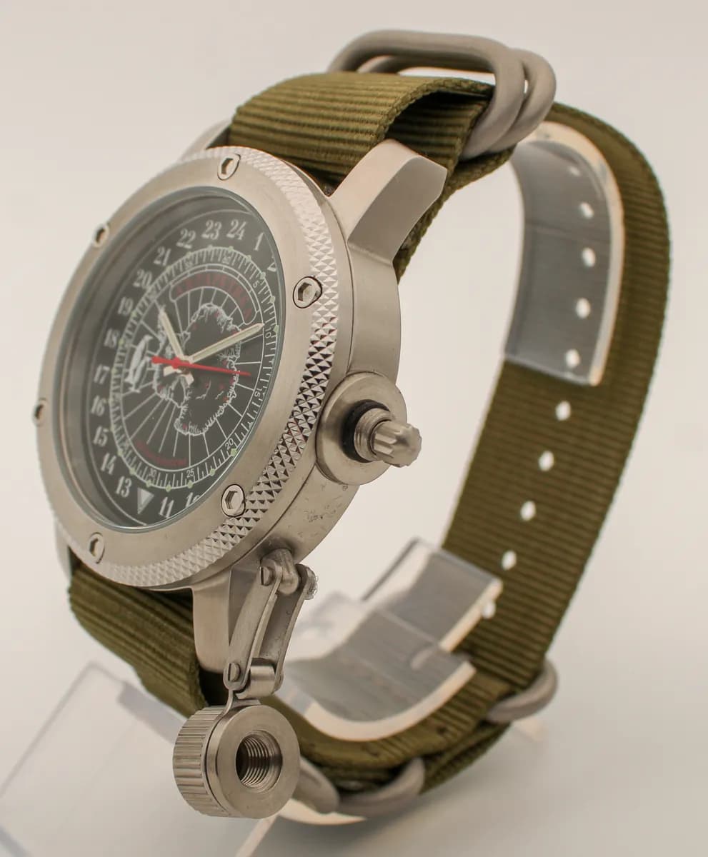 Часы наручные Полярные / Антарктика механические 139.21,  механизм Ракета 2623 НА, противоударные..