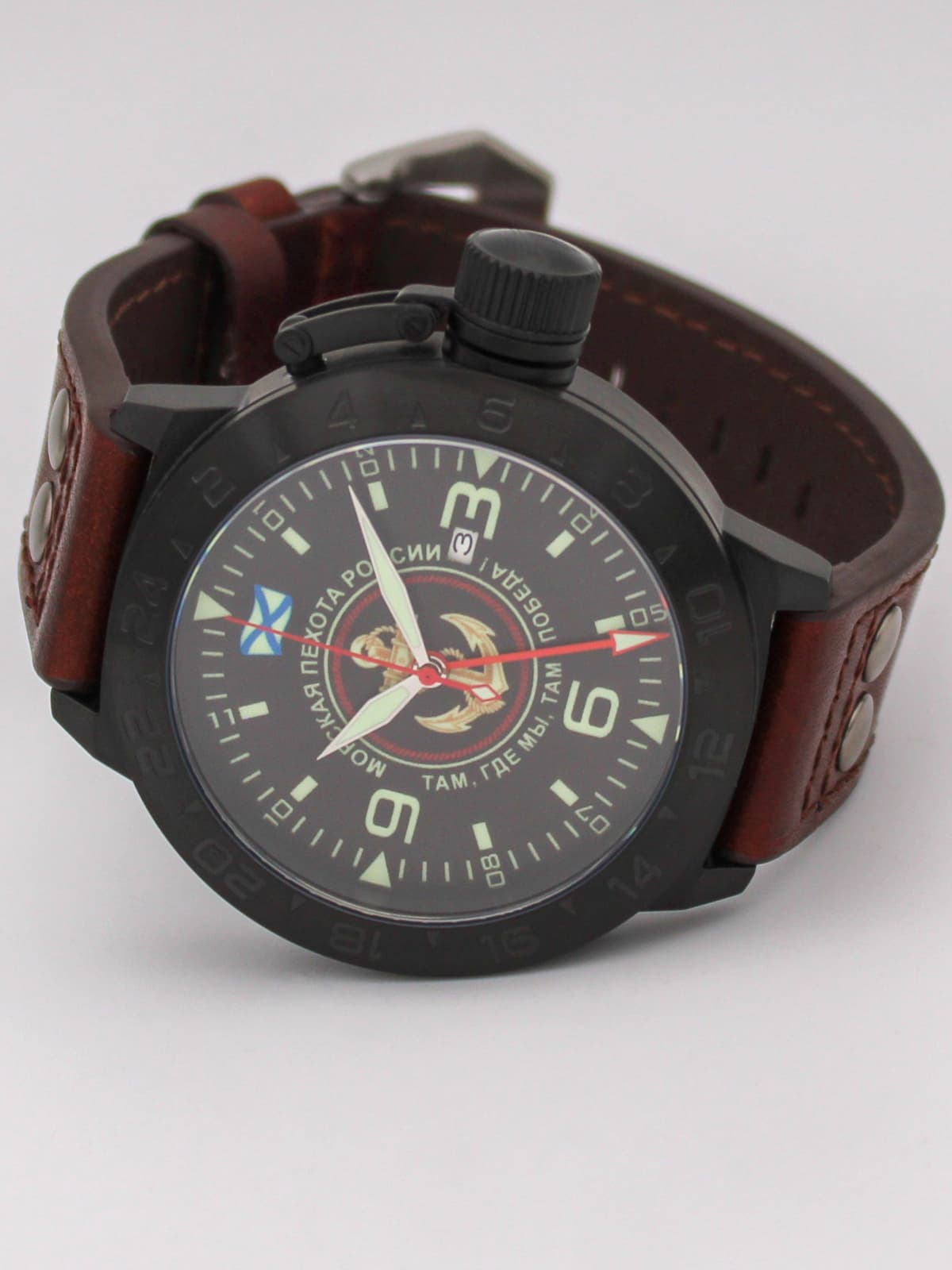 Часы Морская пехота механические с автоподзаводом (Seiko NH34A) 152.167.02