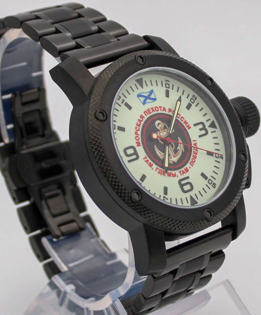 Часы Морская пехота России / там,где мы,там-победа! механизм Восток 2415.01