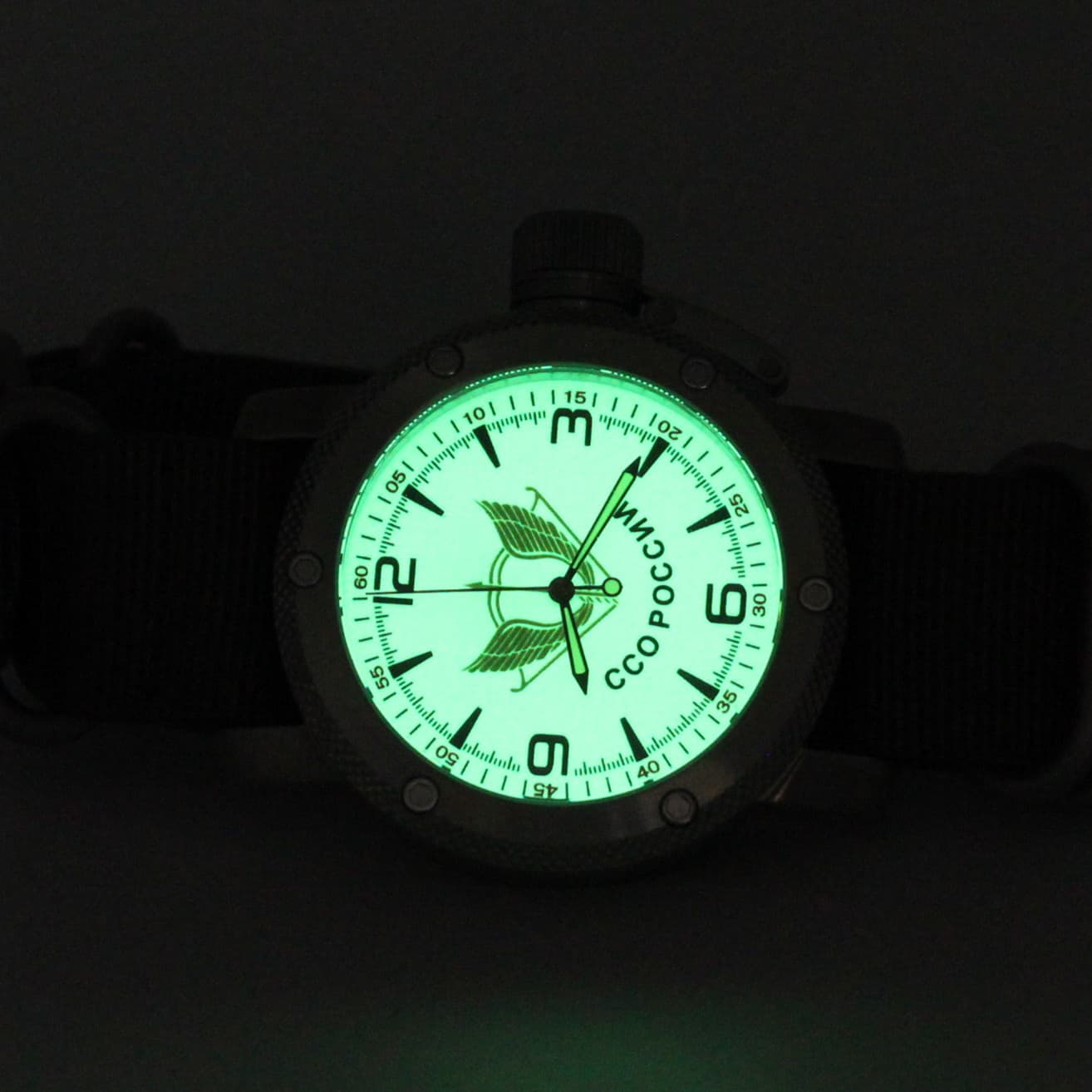 Часы ССО РОССИИ, механизм Восток 2415.01