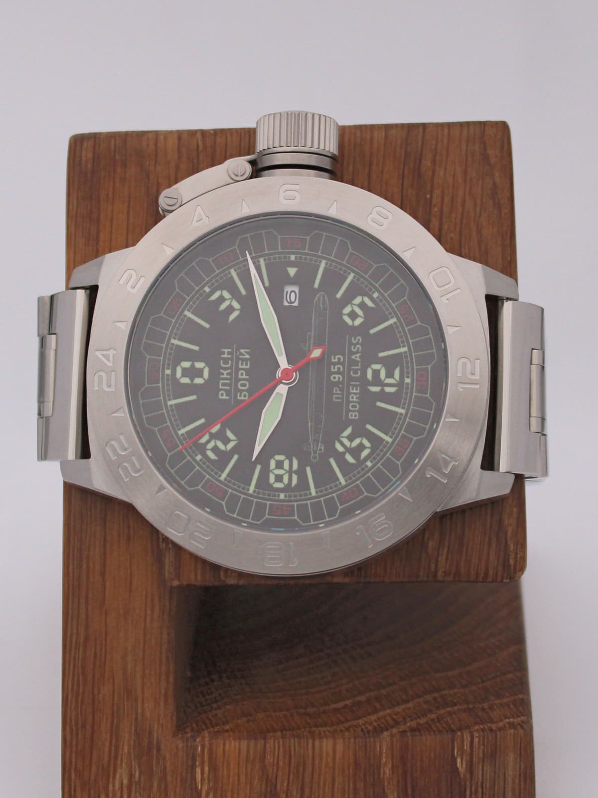 Часы РПКСН 955 Борей (Borei class) механические с автоподзаводом (Seiko NH34A) 52.191.2