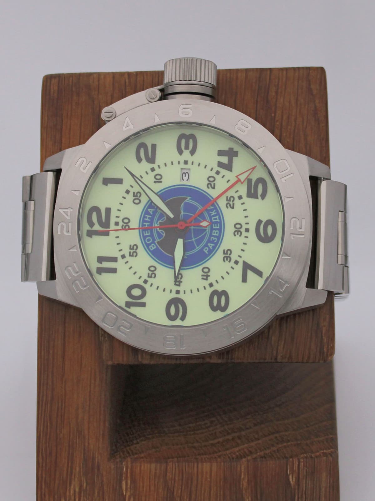 Часы Военная разведка механические с автоподзаводом (Seiko NH34A) 52.168.2