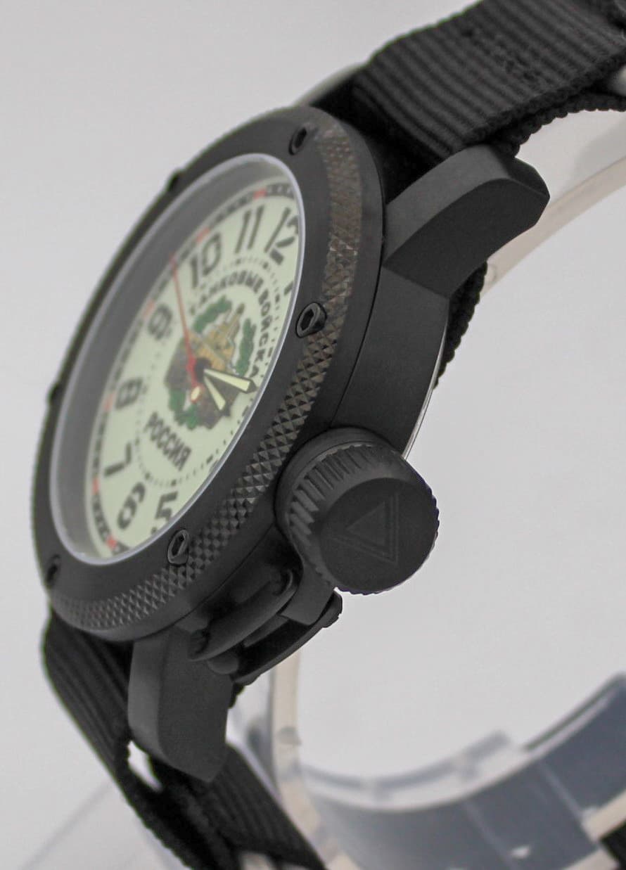 Часы Танковые войска РОССИЯ, механизм Восток 2415.01