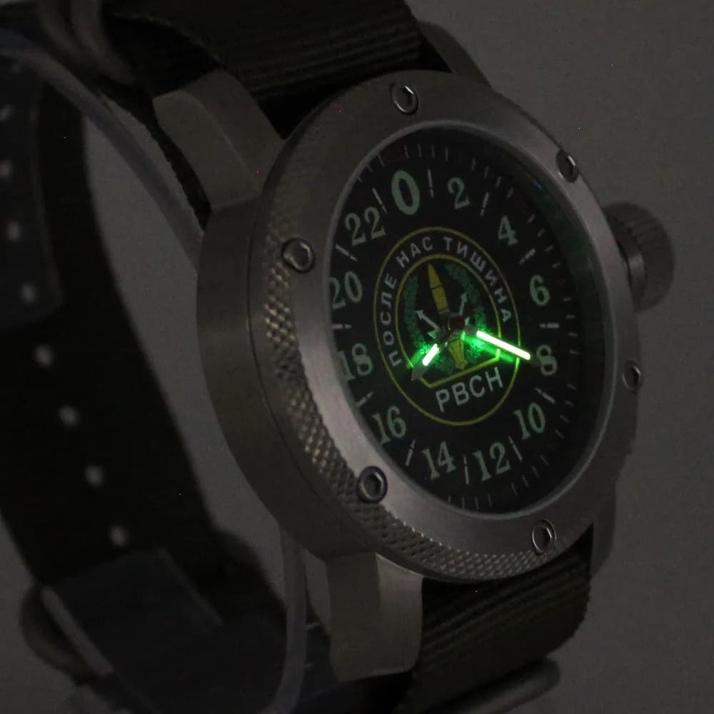 Часы наручные РВСН механические 161.21, Механизм Ракета 2623