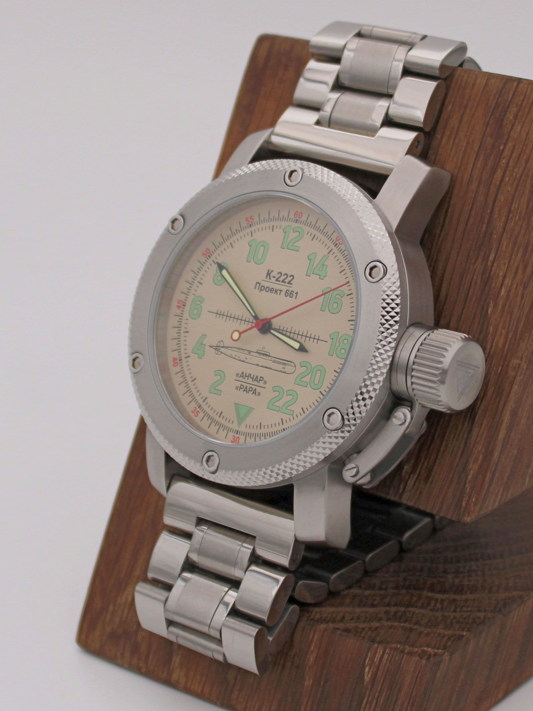 Часы К-222 / Анчар (Papa) механические с автоподзаводом (Восток 2431) 01.032.2