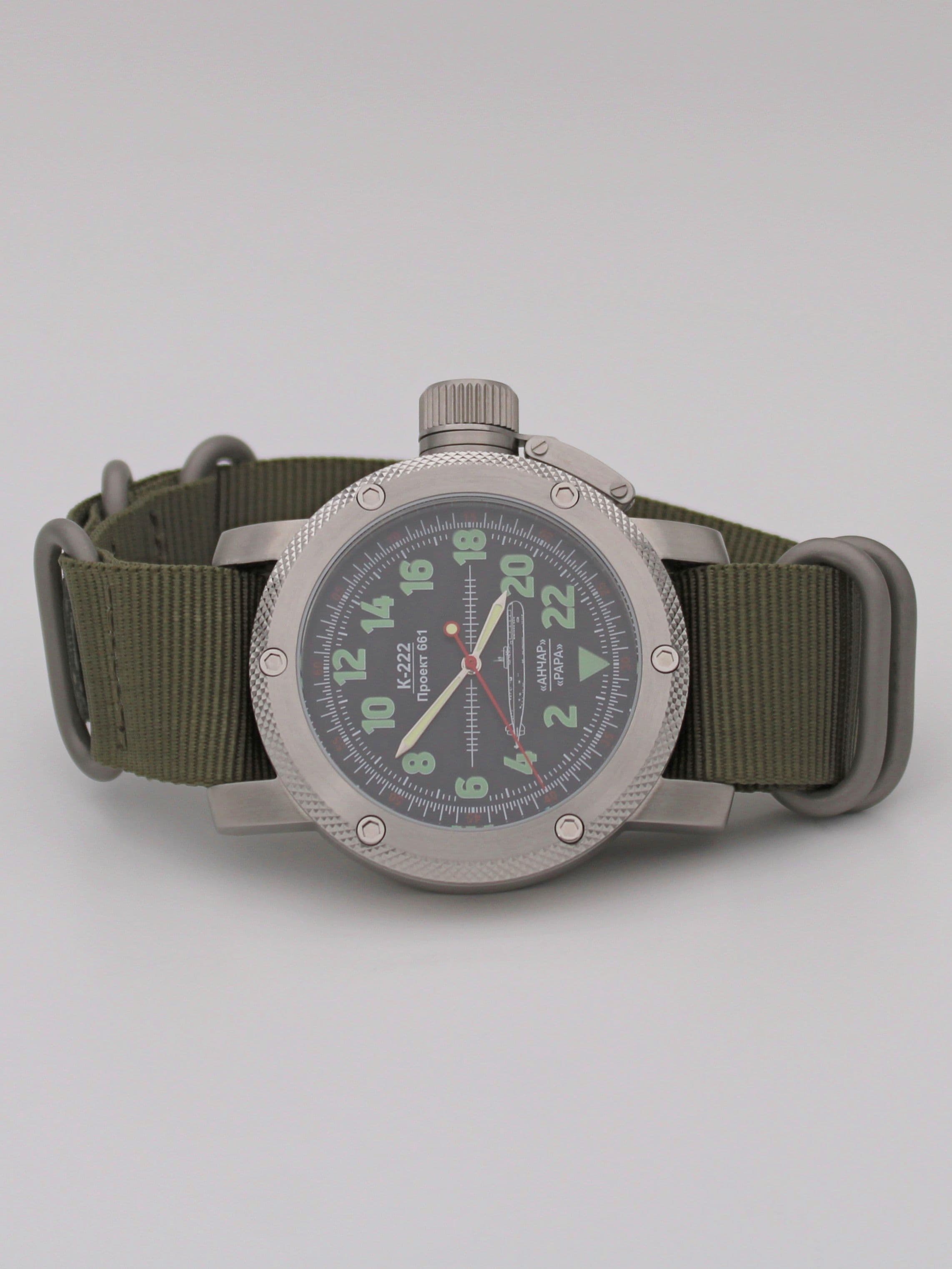 Часы К-222 / Анчар (Papa) механические с автоподзаводом (Восток 2431) 01.034.21