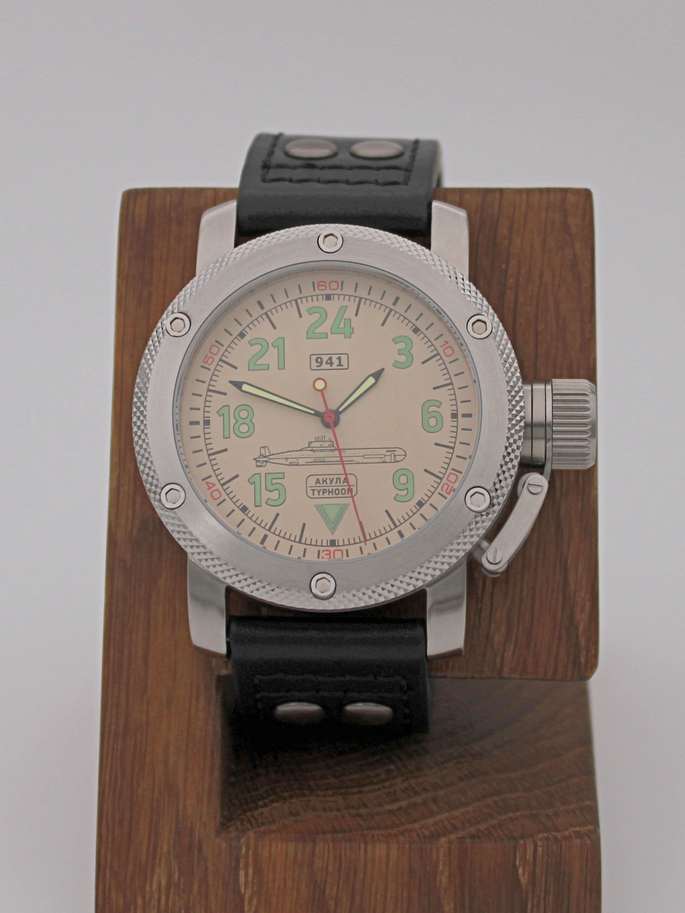 Часы 941 / Акула (Typhoon) механические с автоподзаводом (Восток 2431) 01.052.01