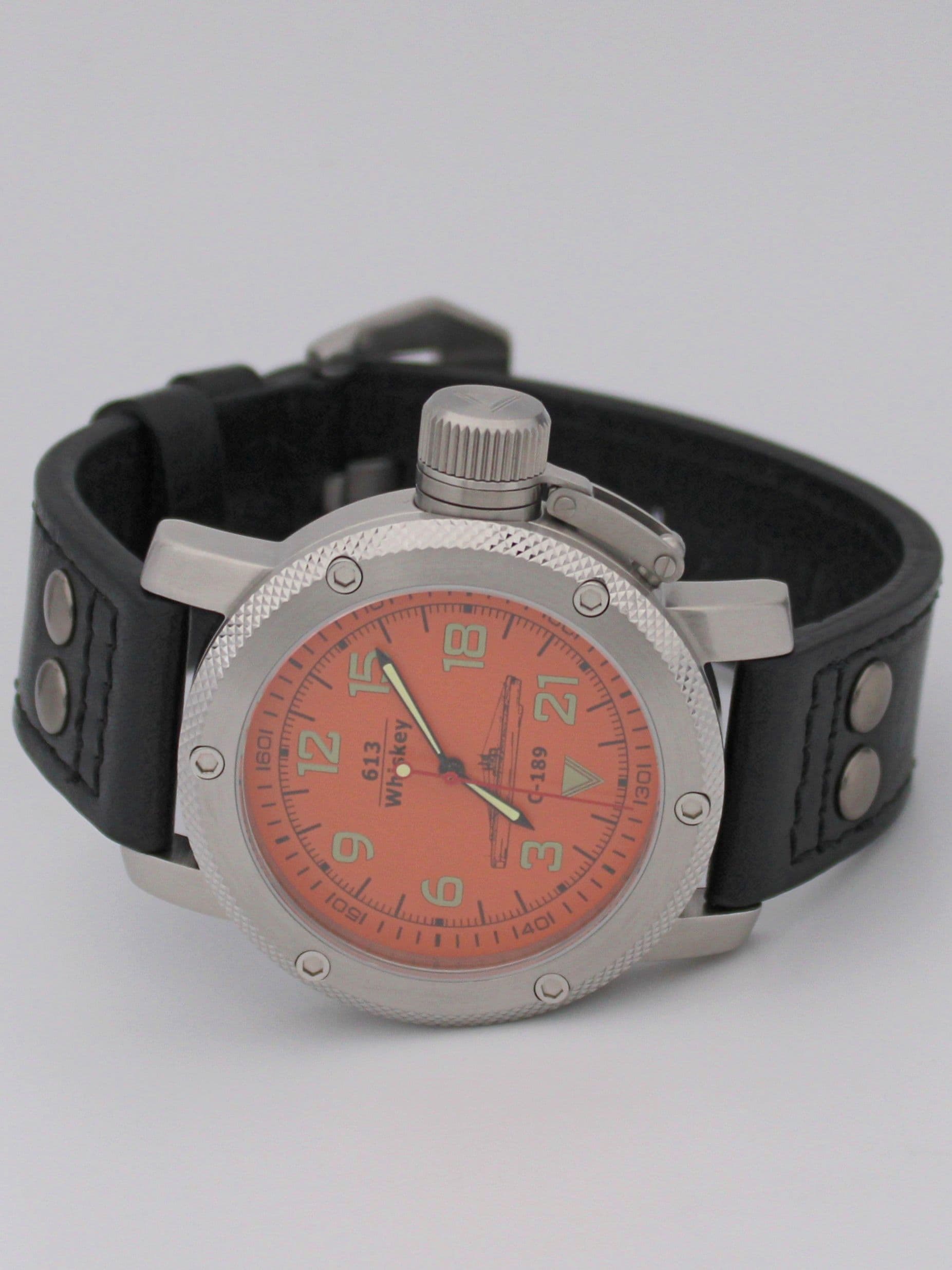 Часы С-189 (Whiskey) механические с автоподзаводом (Восток 2431) 01.103.01