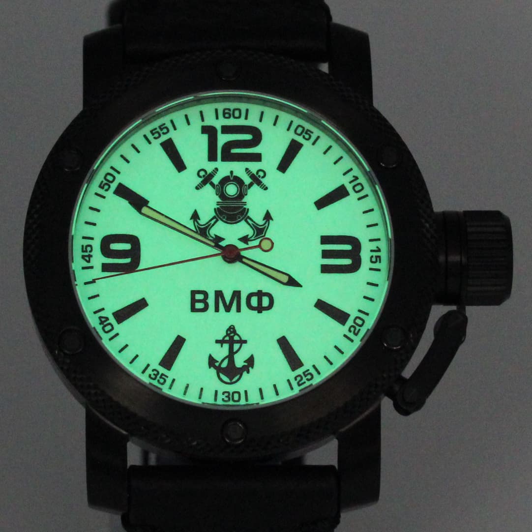 Часы ВМФ(с якорем) механизм Восток 2415.01