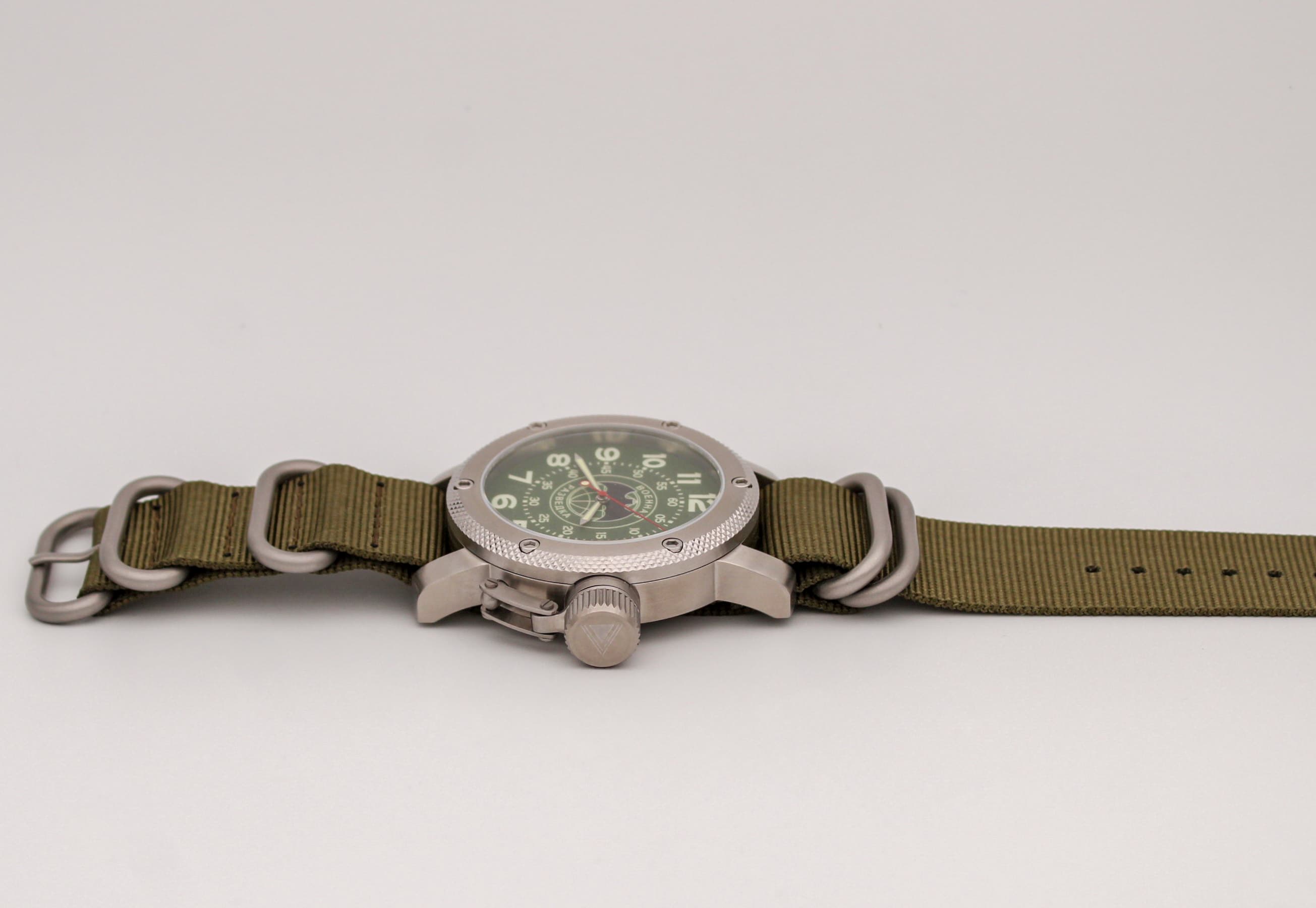 Часы ВОЕННАЯ РАЗВЕДКА, механизм Восток 2415.01