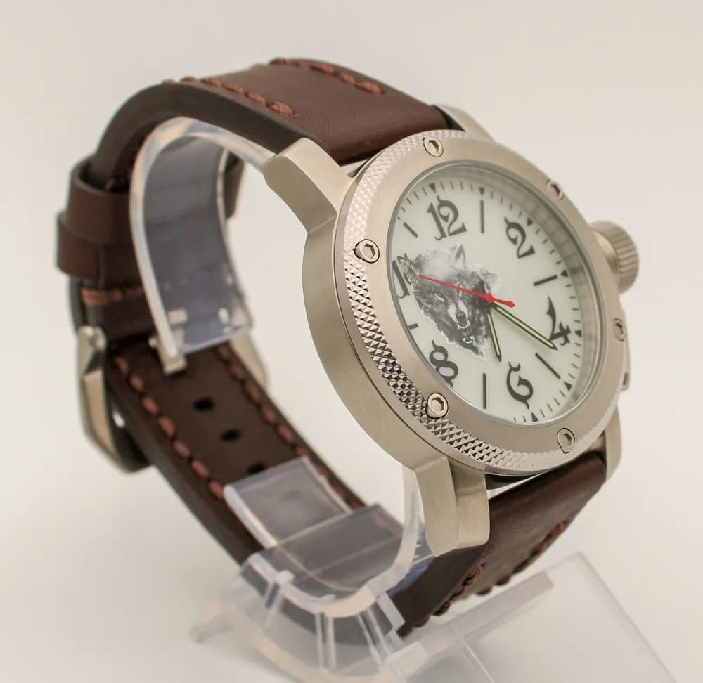 Часы Волк 305,02 механические, механизм Ракета 2609НА