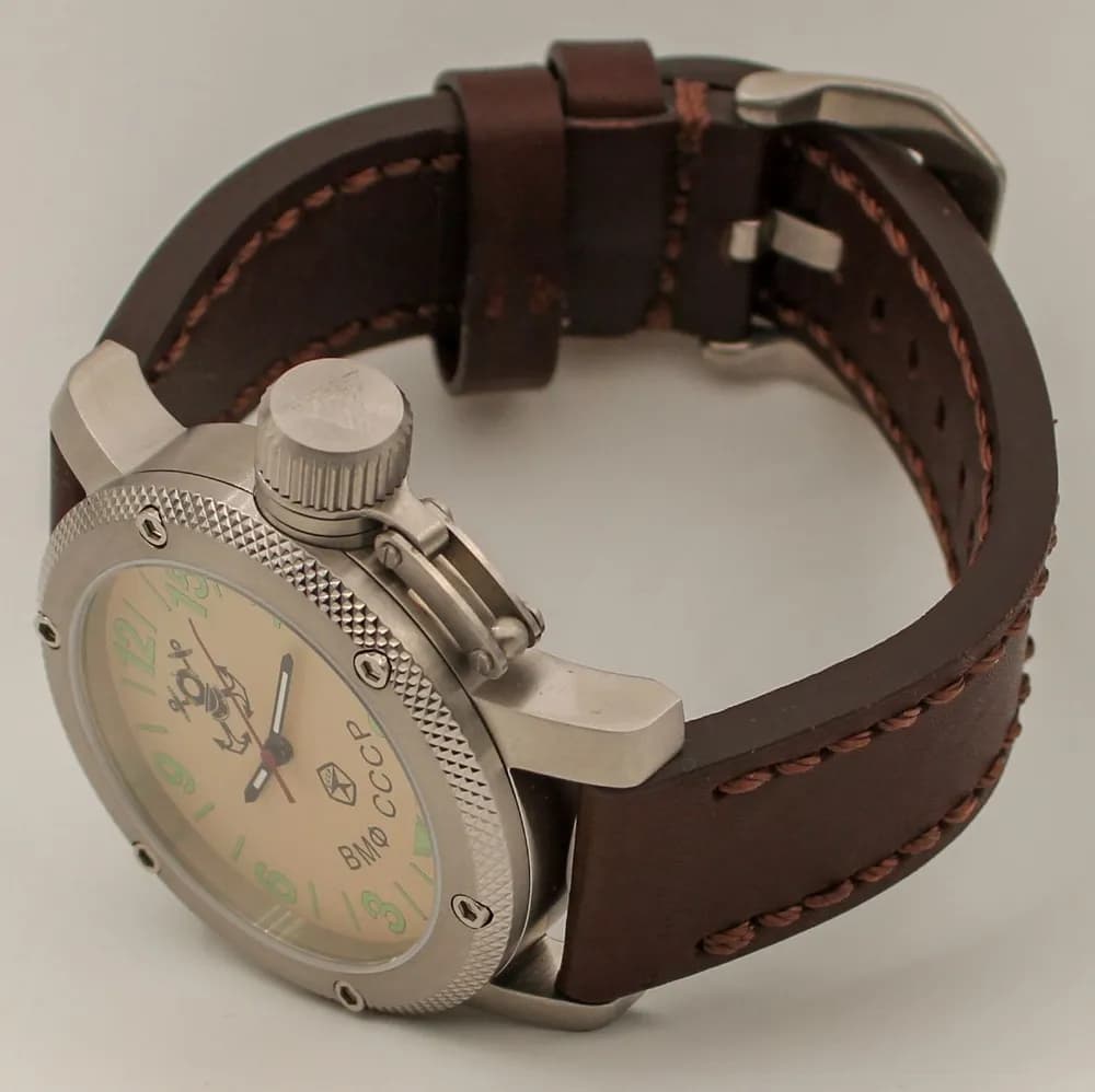 Часы ВМФ СССР механические 022.02 механизм Ракета 2623