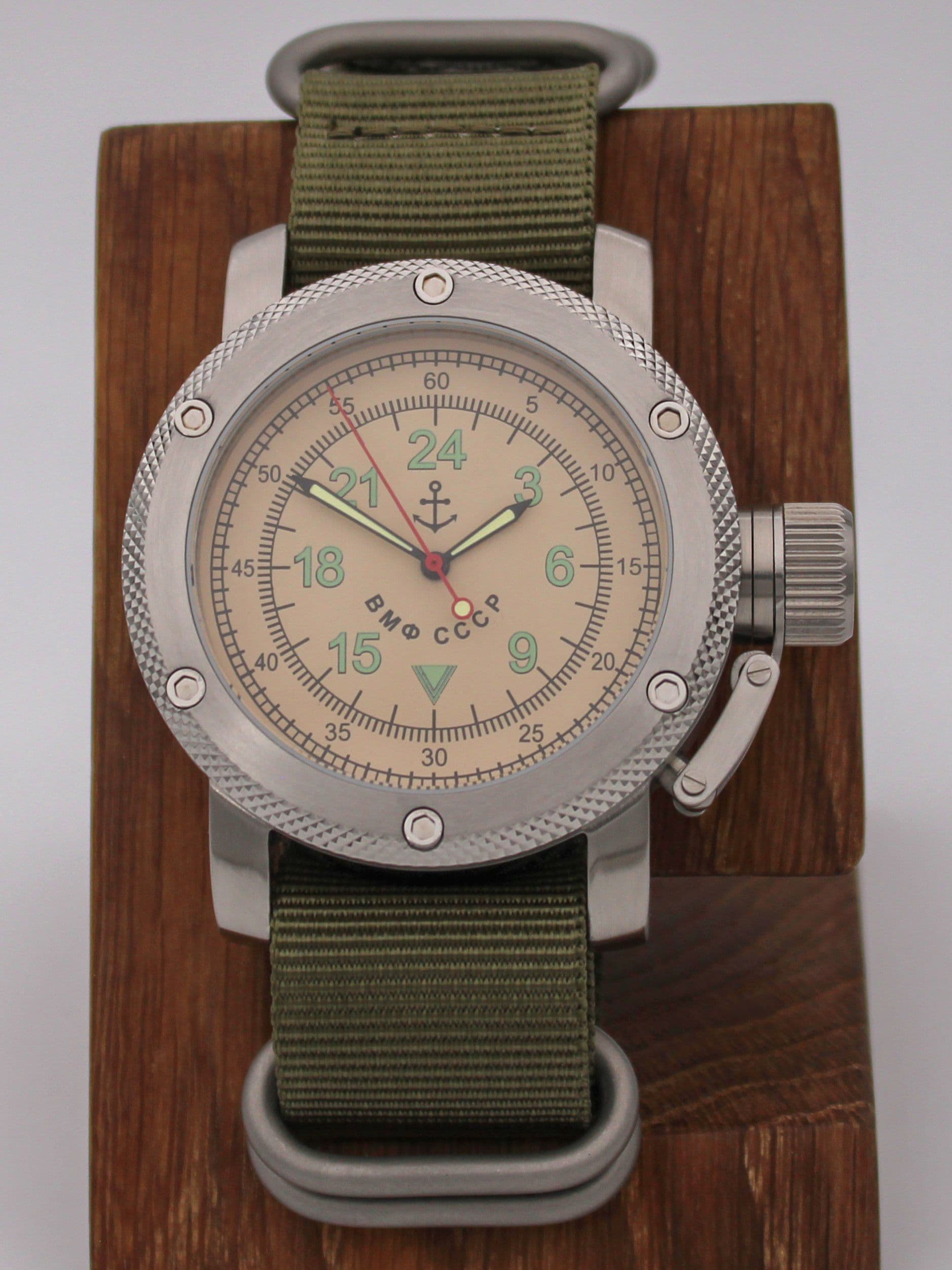Часы ВМФ СССР механические с автоподзаводом (Восток 2431) 01.012.21