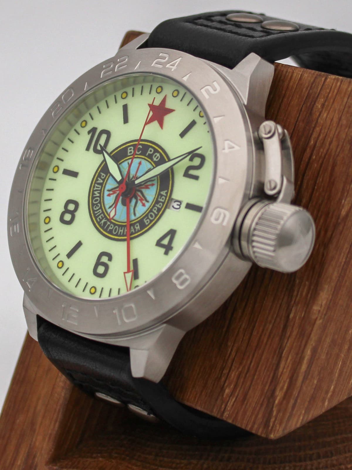 Часы Войска РЭБ механические с автоподзаводом (Seiko NH34A) 52.275.01