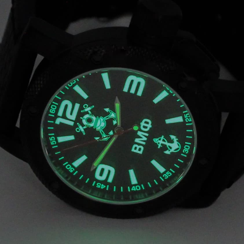 Часы ВМФ(с якорем) механизм Восток 2415.01