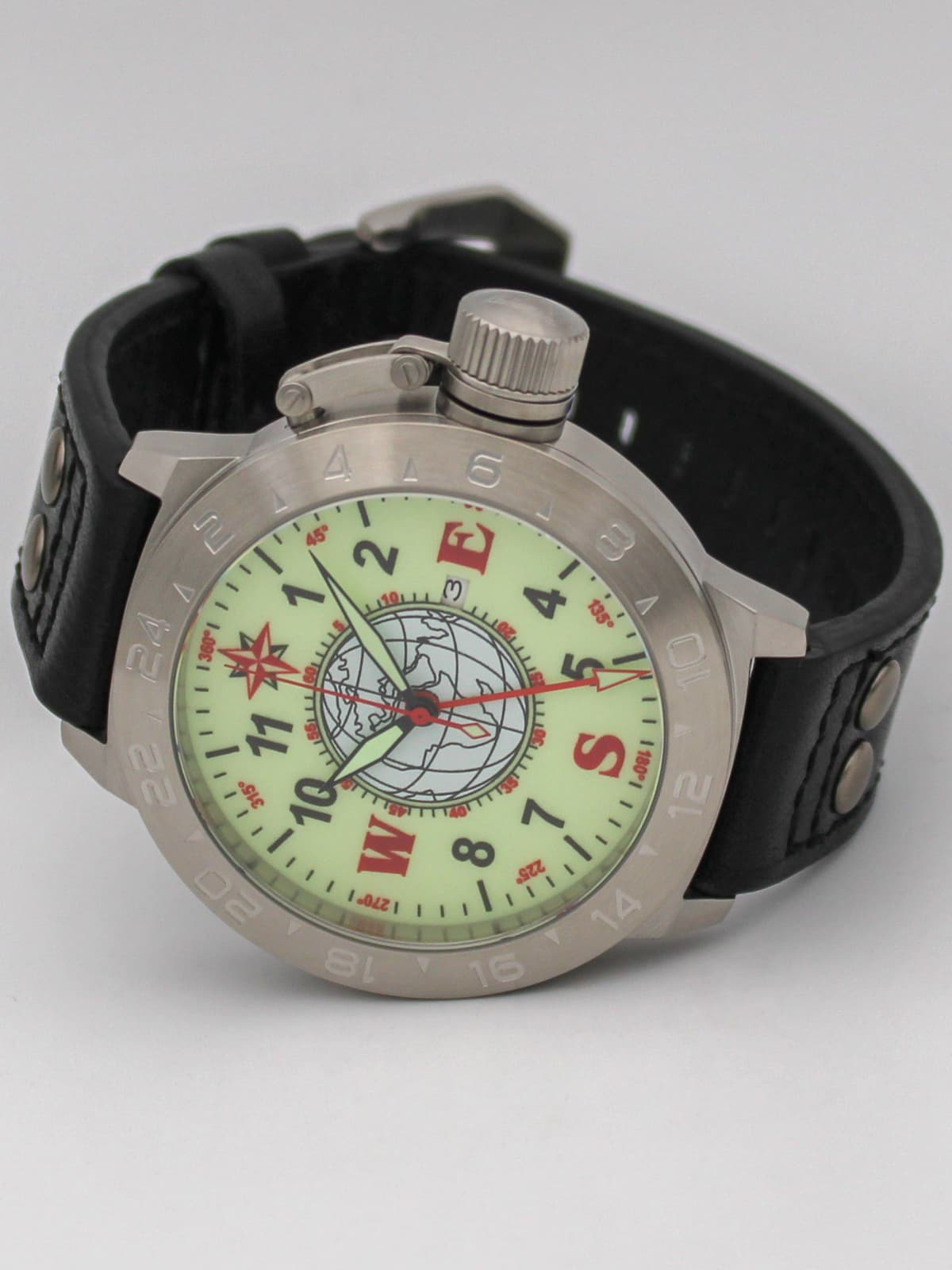 Часы Компас механические с автоподзаводом (Seiko NH34A) 52.186.01