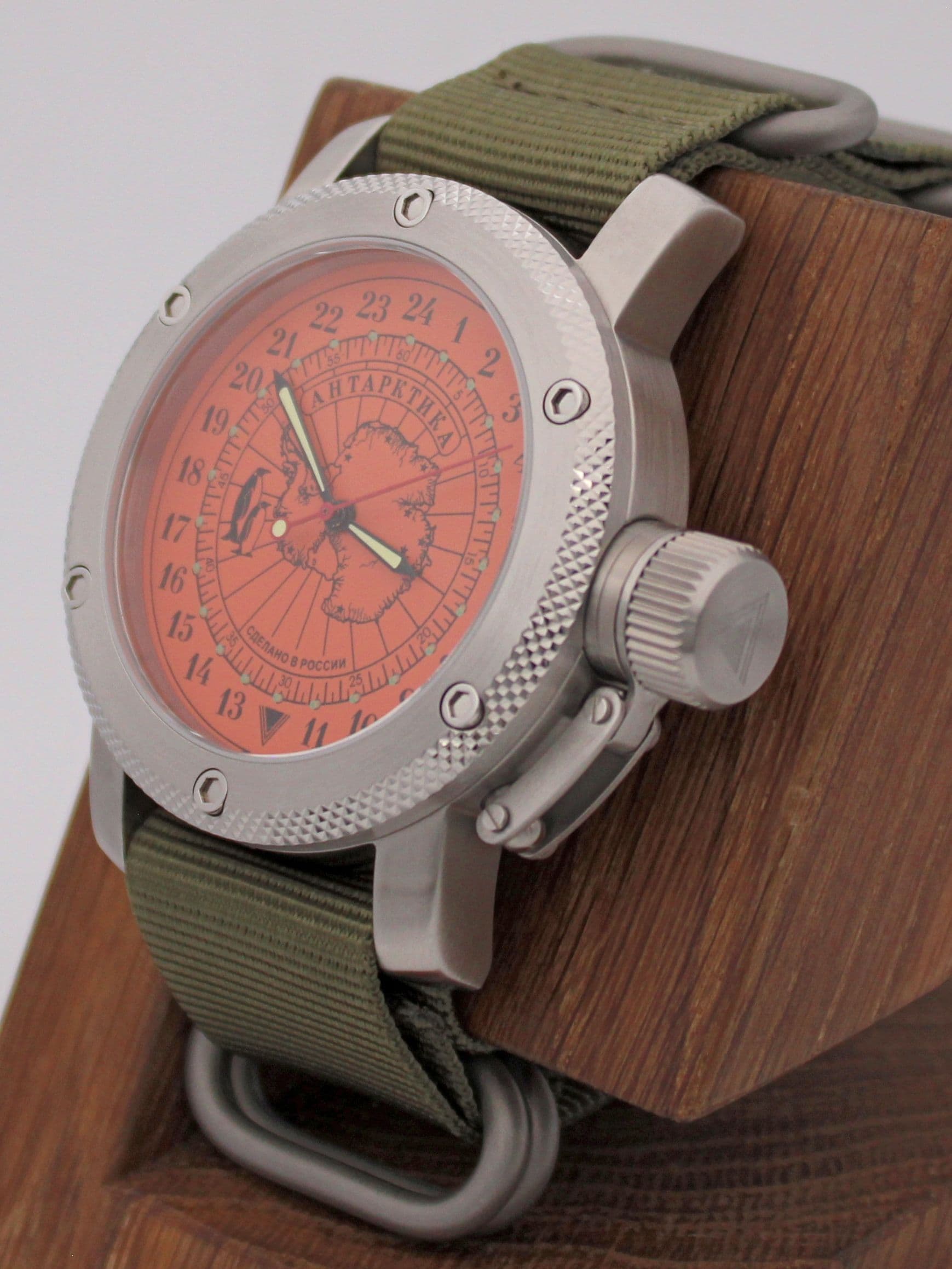 Часы Полярные / Антарктика механические с автоподзаводом (Восток 2431) 01.138.21