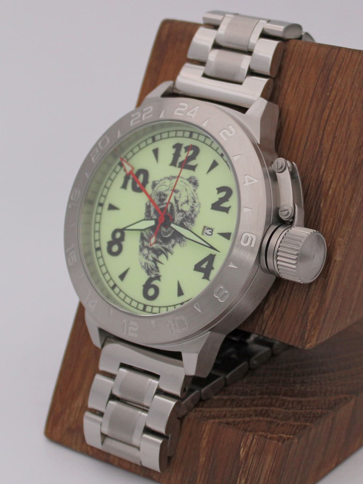 Часы Медведь механические с автоподзаводом (Seiko NH34A) 52.319.2