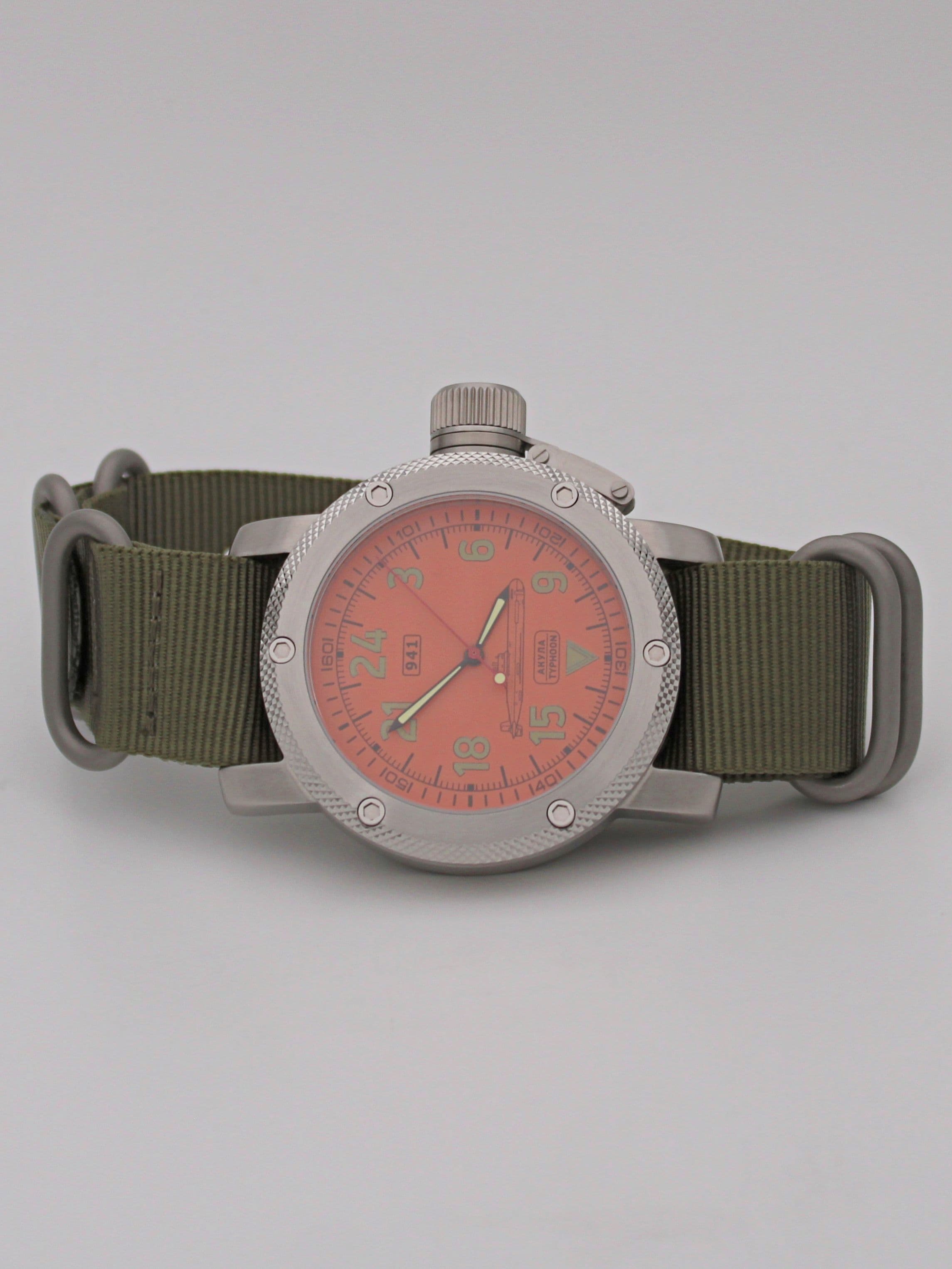 Часы 941 / Акула (Typhoon) механические с автоподзаводом (Восток 2431) 01.053.21