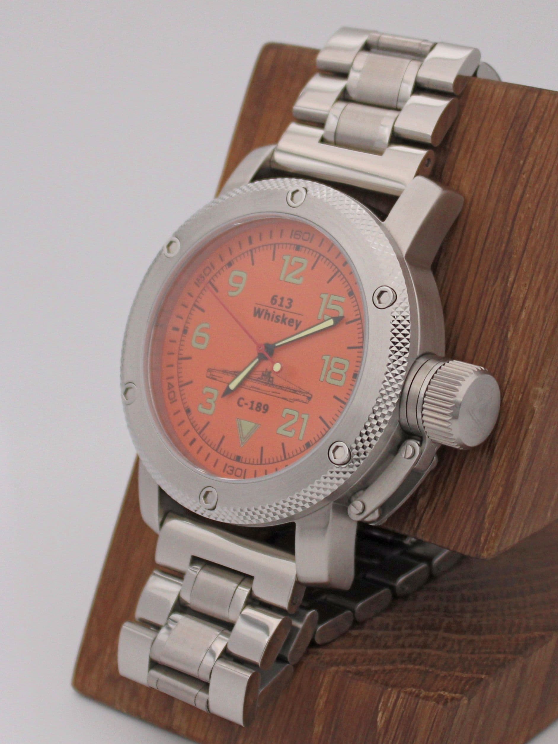 Часы С-189 (Whiskey) механические с автоподзаводом (Восток 2431) 01.103.2