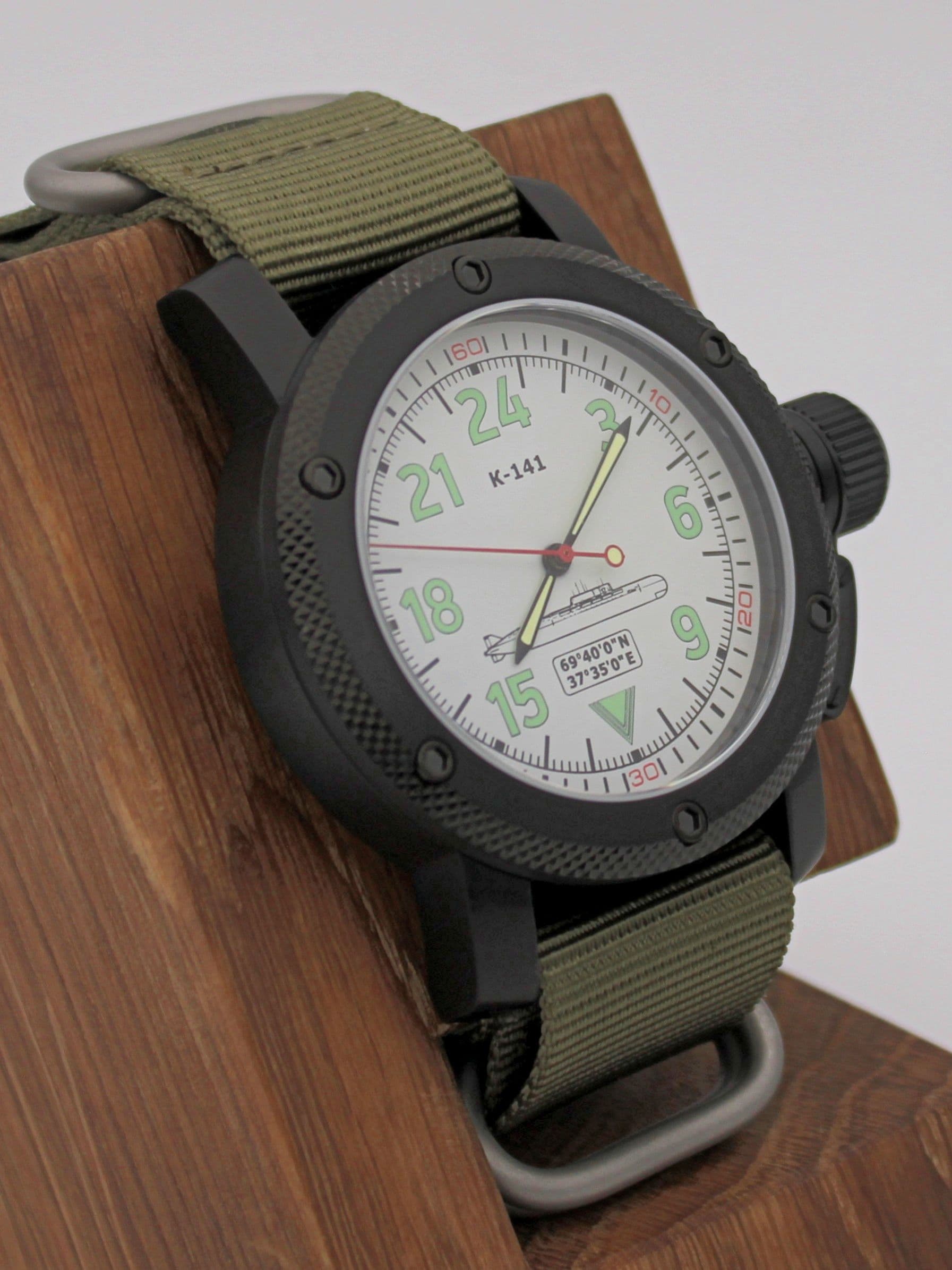 Часы К-141 / Курск (Oscar-II) механические (Ракета 2623) 103.086.21