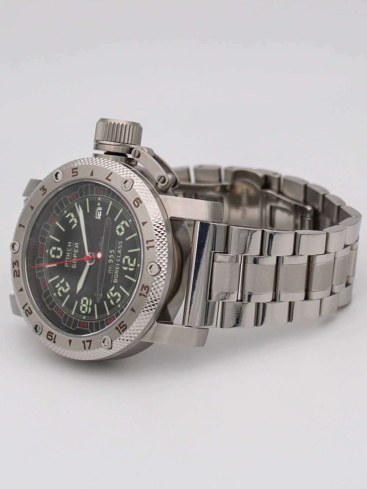 Часы РПКСН 955 Борей (Borei class) кварцевые (Ronda 515.24H) Q47.191.2