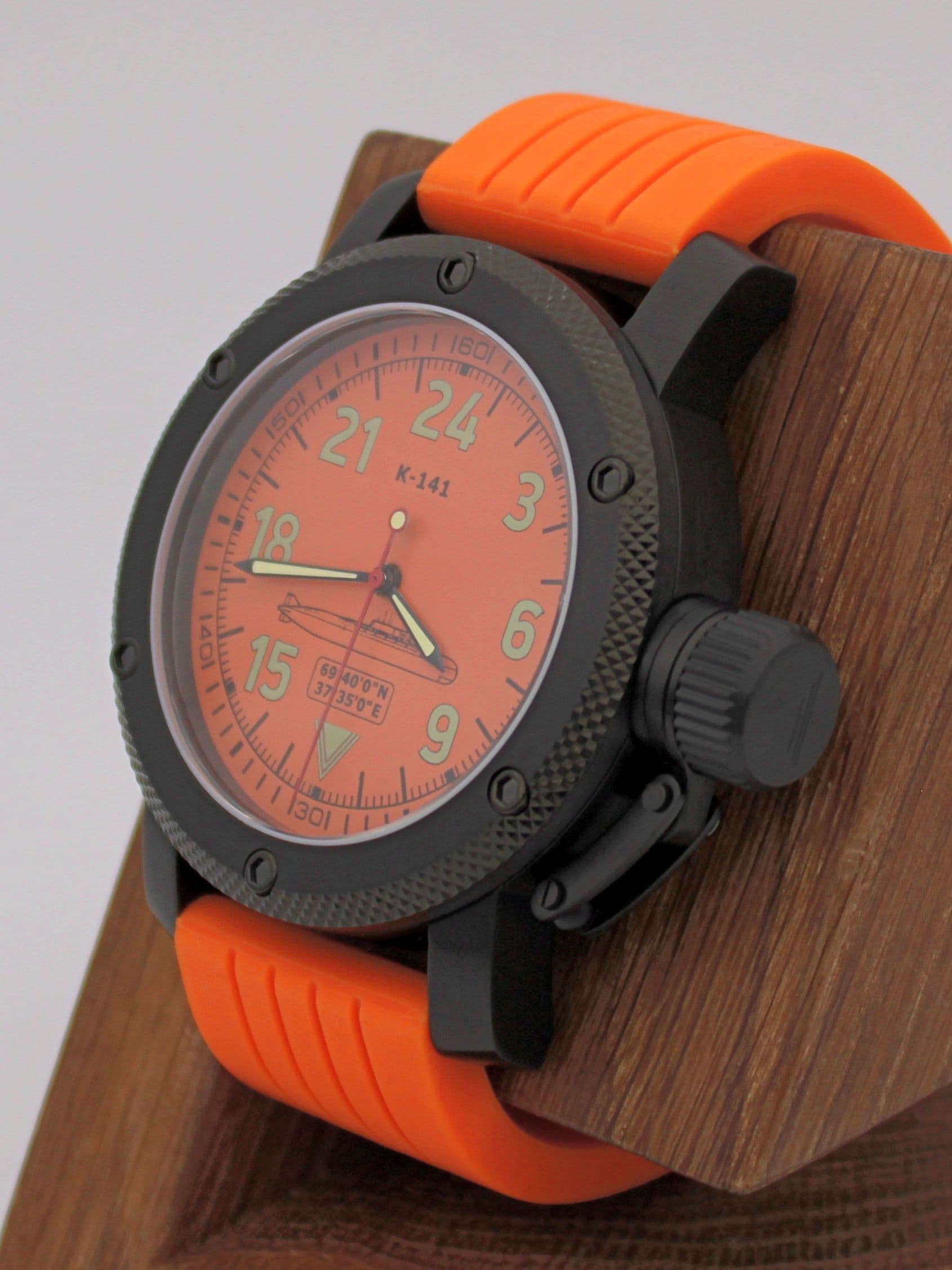 Часы К-141 / Курск (Oscar-II) механические с автоподзаводом (Восток 2431) 101.088.15