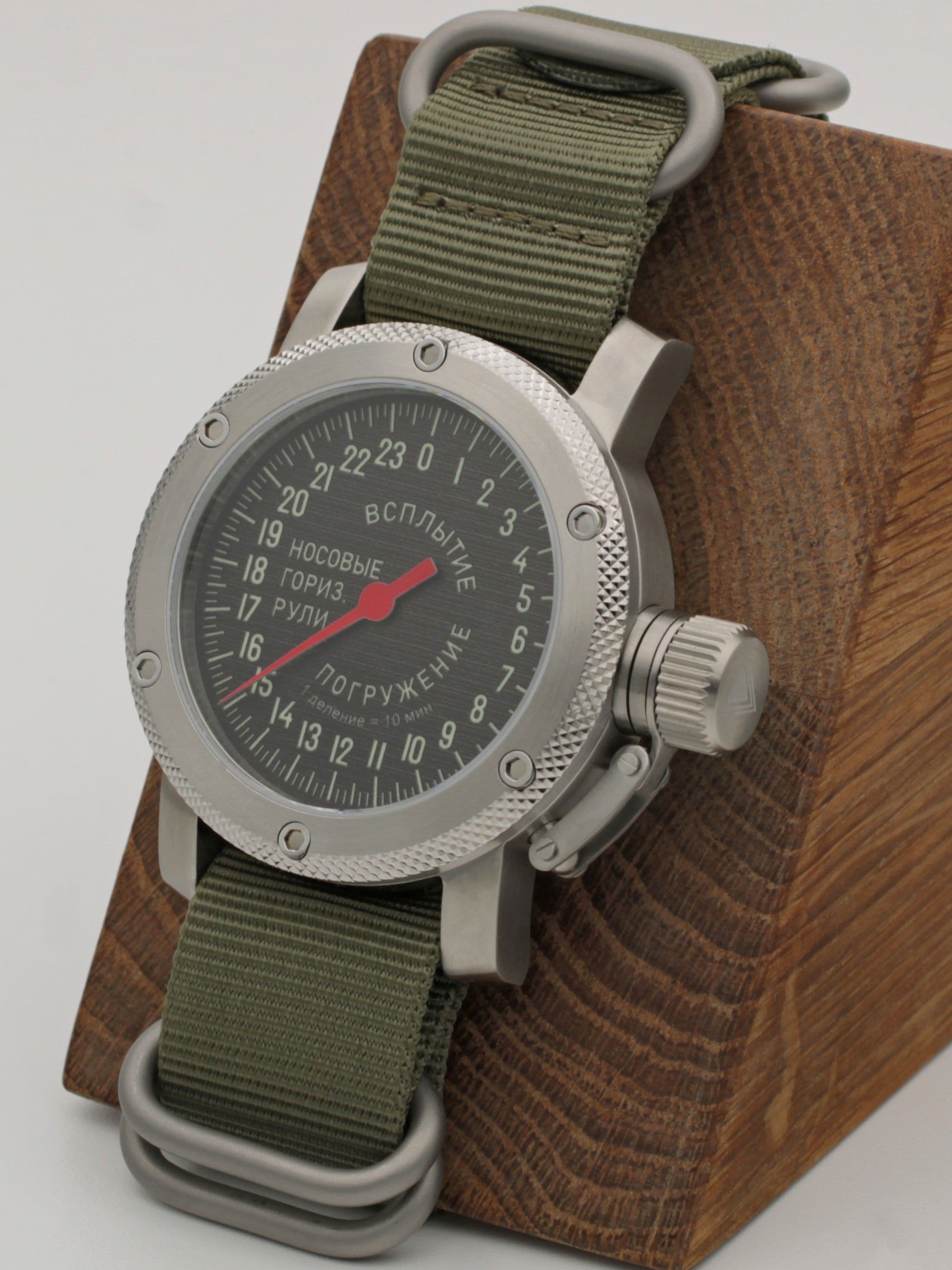 Часы Погружение / Всплытие однострелочные механические с автоподзаводом (Восток 2431) 01.182.21