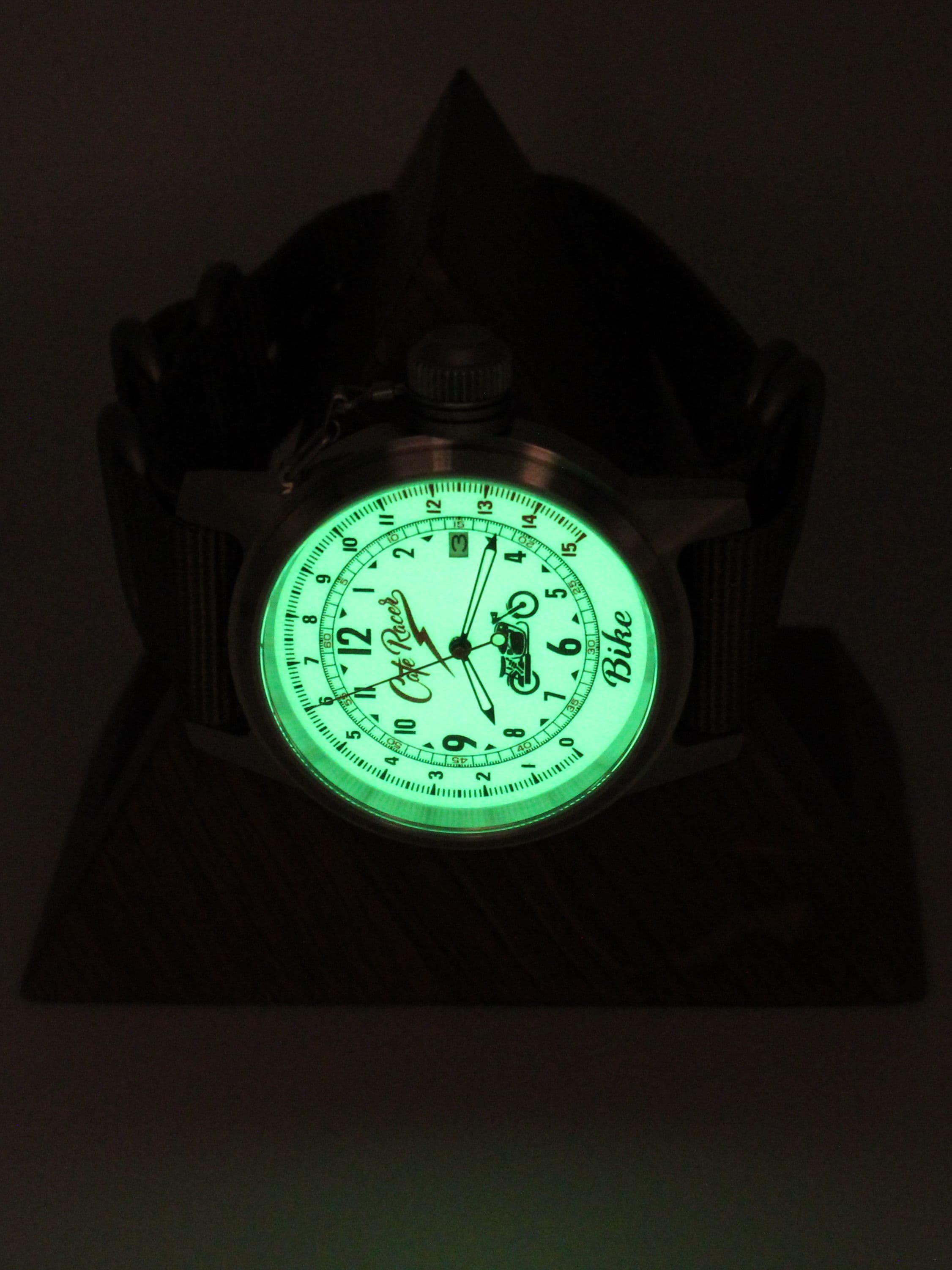 Часы Cafe Racer механические с автоподзаводом (Seiko NH35A) 45.236.21